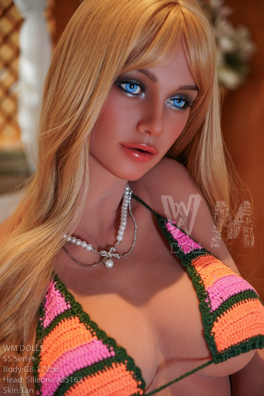 Ingela seksnukk (WM-Doll 172 cm D-Cup # SS162 TPE + silikoon)