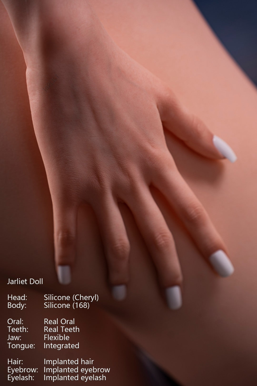 Cheryli seksnukk (Jarliet 168 cm D-Cup silikoon)
