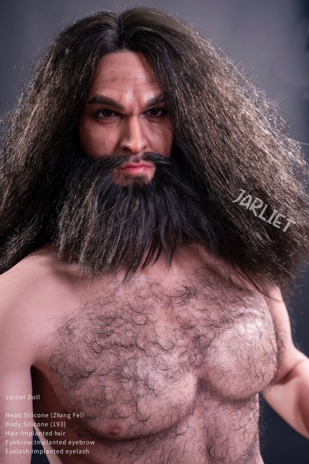 Meessoost seksnukk Zhang Fei (Jarliet 193cm silikoon)
