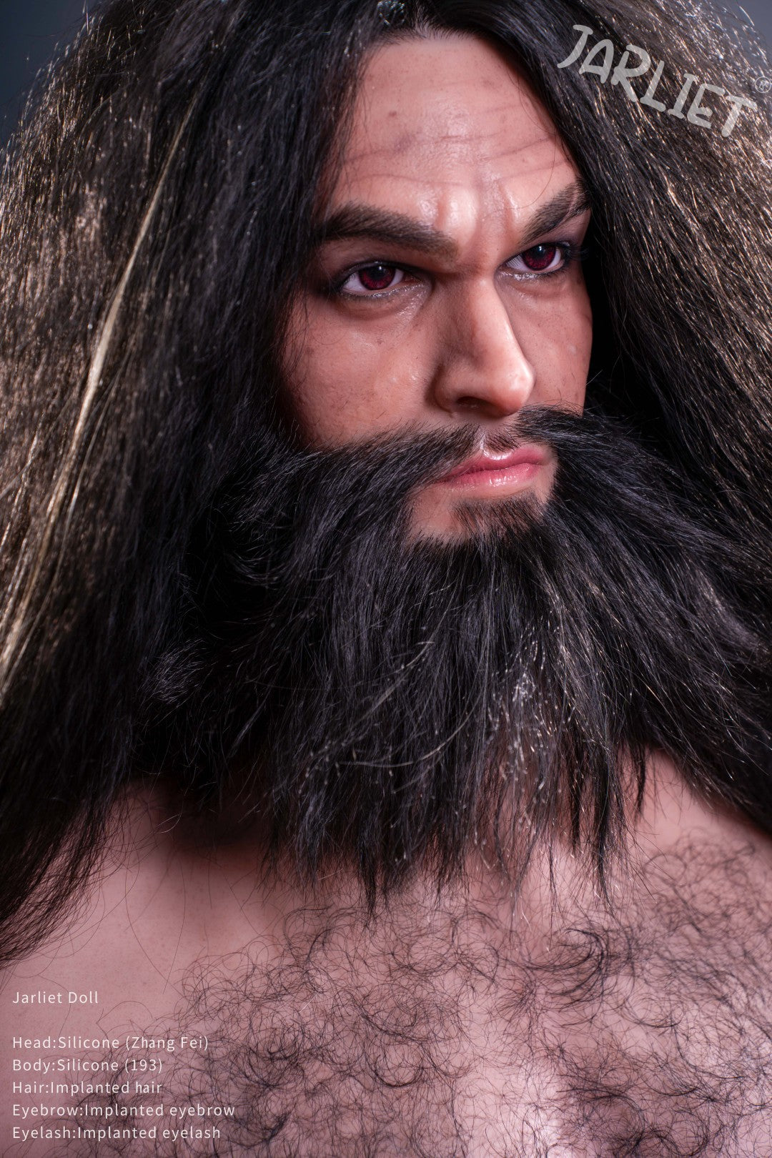 Meessoost seksnukk Zhang Fei (Jarliet 193cm silikoon)