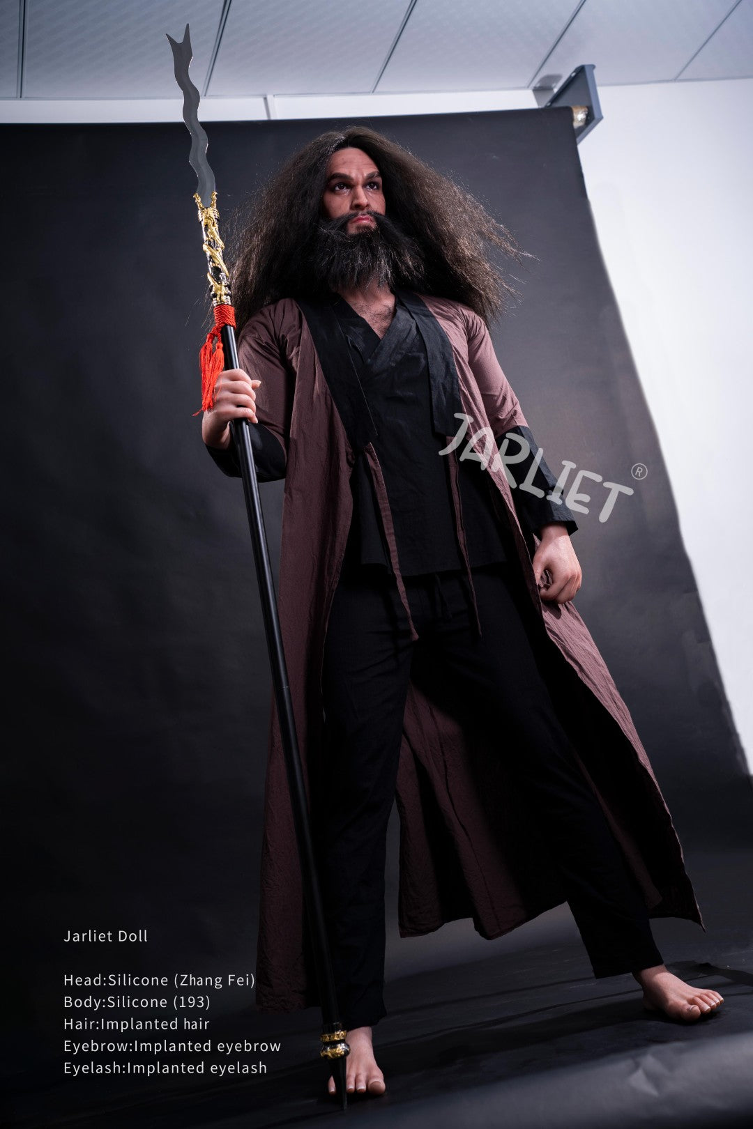 Meessoost seksnukk Zhang Fei (Jarliet 193cm silikoon)