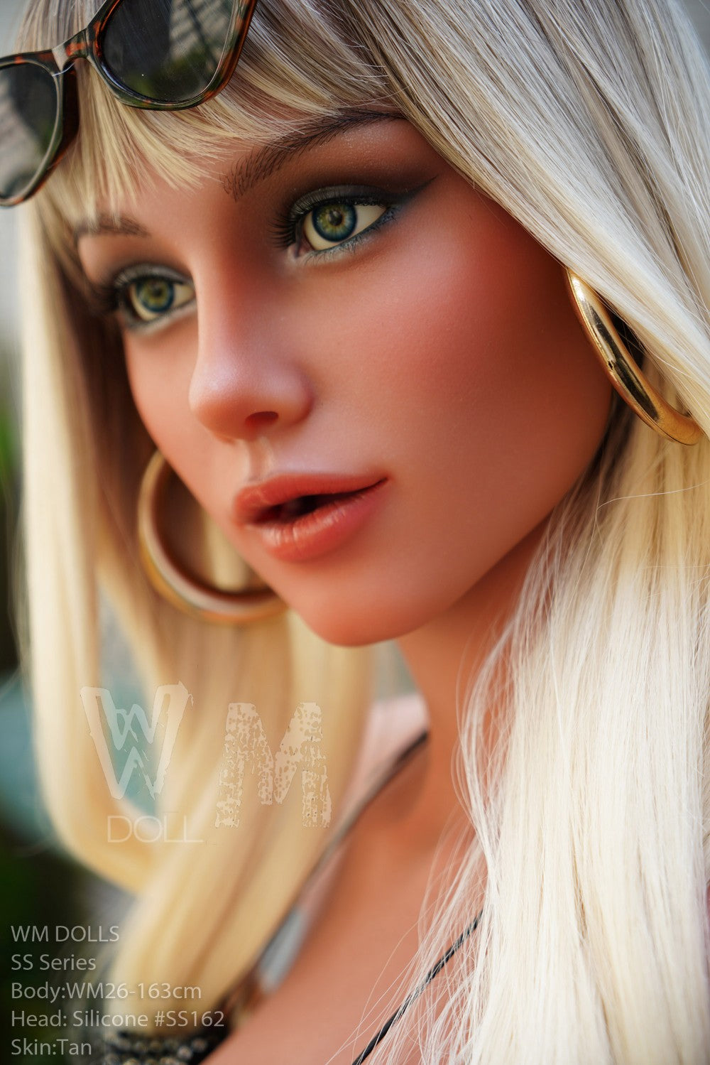 Angela seksnukk (WM-Doll 163 cm D-Cup # SS162 TPE + silikoon)