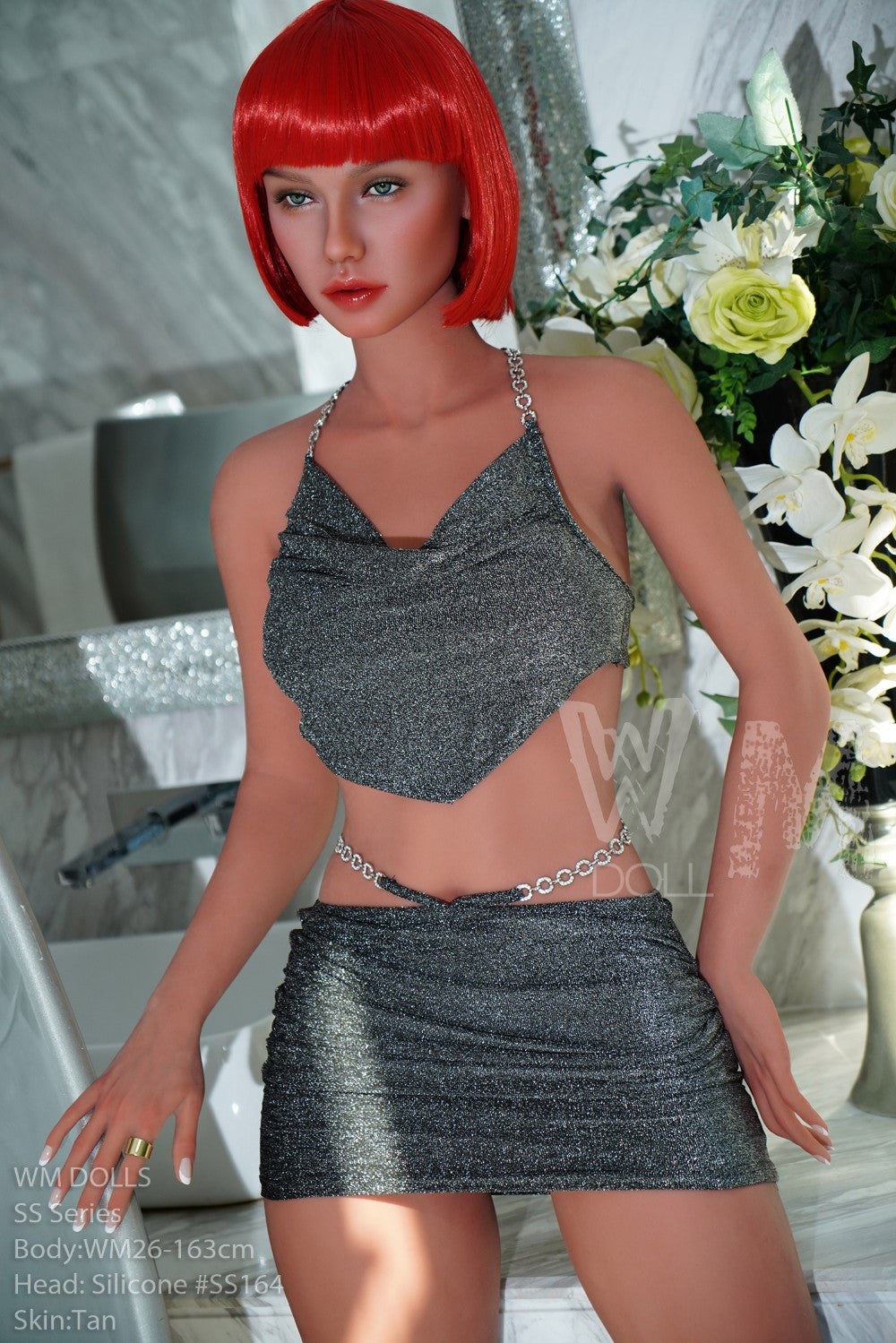 Tess Sexdocka (WM-Doll 163cm D-Kupa #SS164 TPE+Silikon)