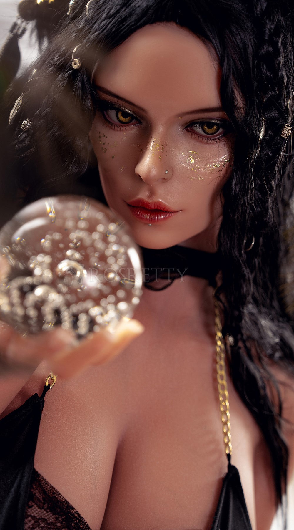 Hebbe Sexdocka (Rosretty Doll 156cm D-kupa #S17 Silikon)