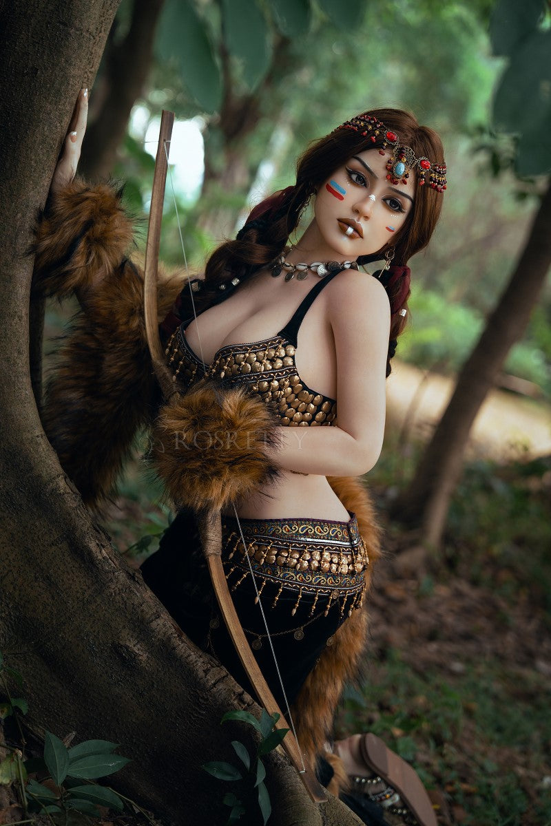 Frieda Sexdocka (Rosretty Doll 164cm D-kupa S33# Silikon)