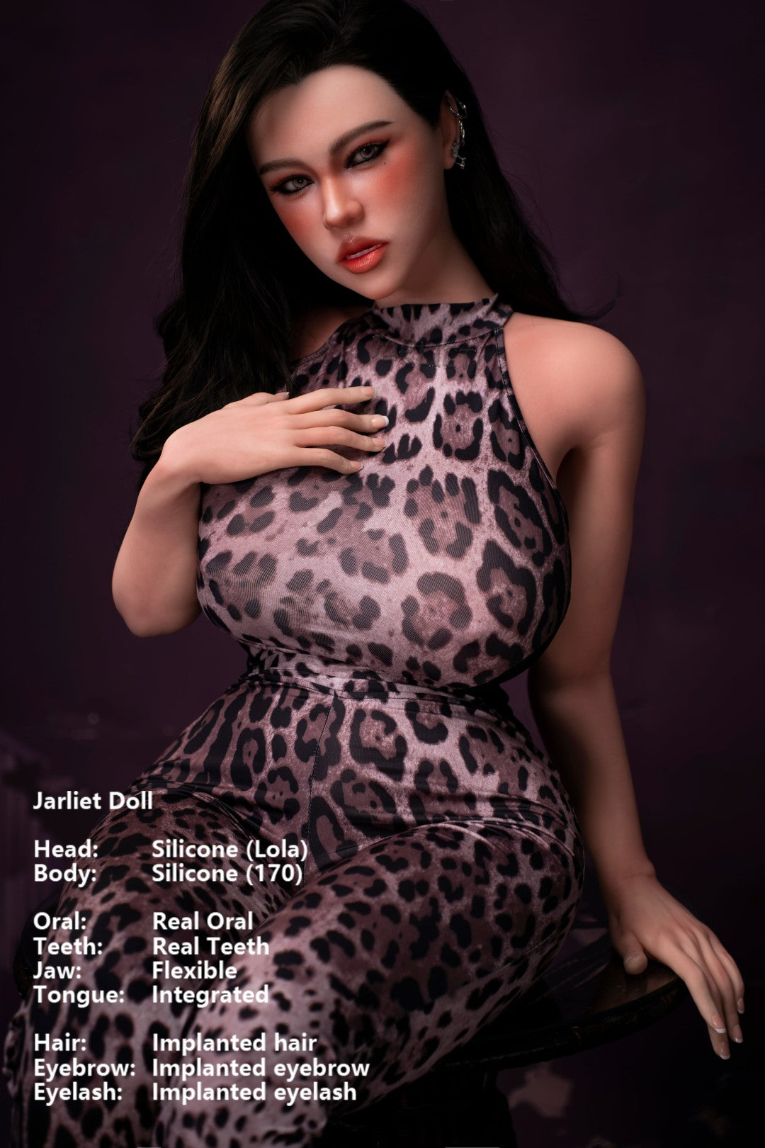 Lola seksnukk (Jarliet 170 cm G-Cup silikoon)