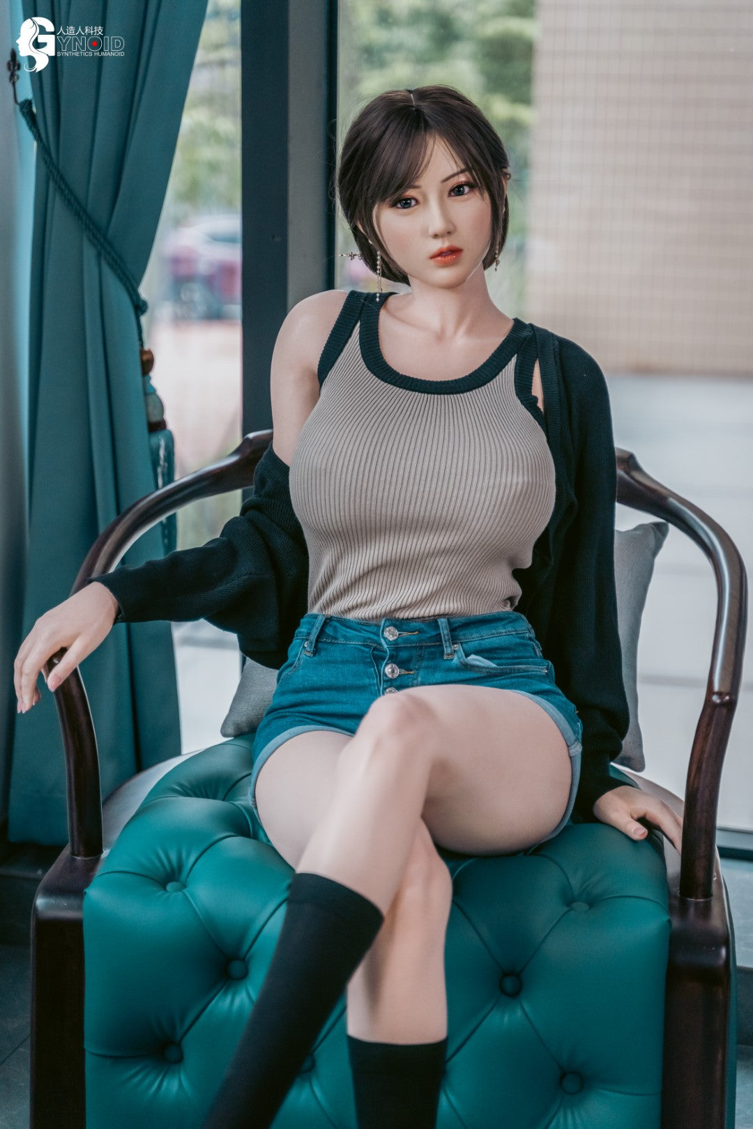 Seksnukk Leyla Model 19R Deluxe (Gynoid Doll 168 cm F-Cup silikoon)