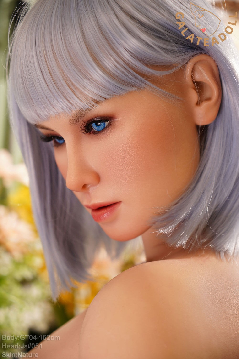 Monica seksnukk (Galatea Doll 162 cm C-Cup #051 silikoon)