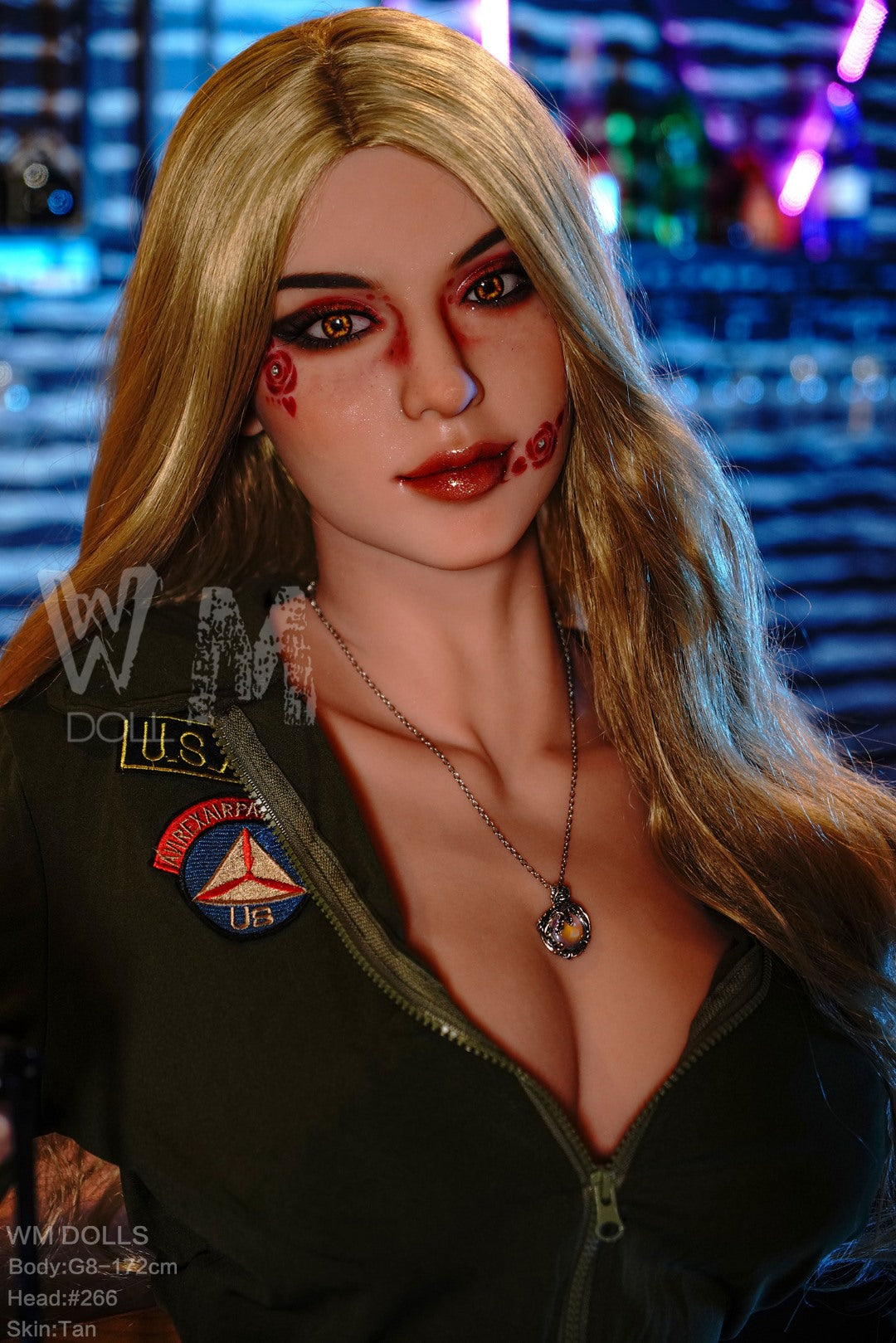 Casey seksnukk (WM-Doll 172 cm F-Cup #266 TPE)