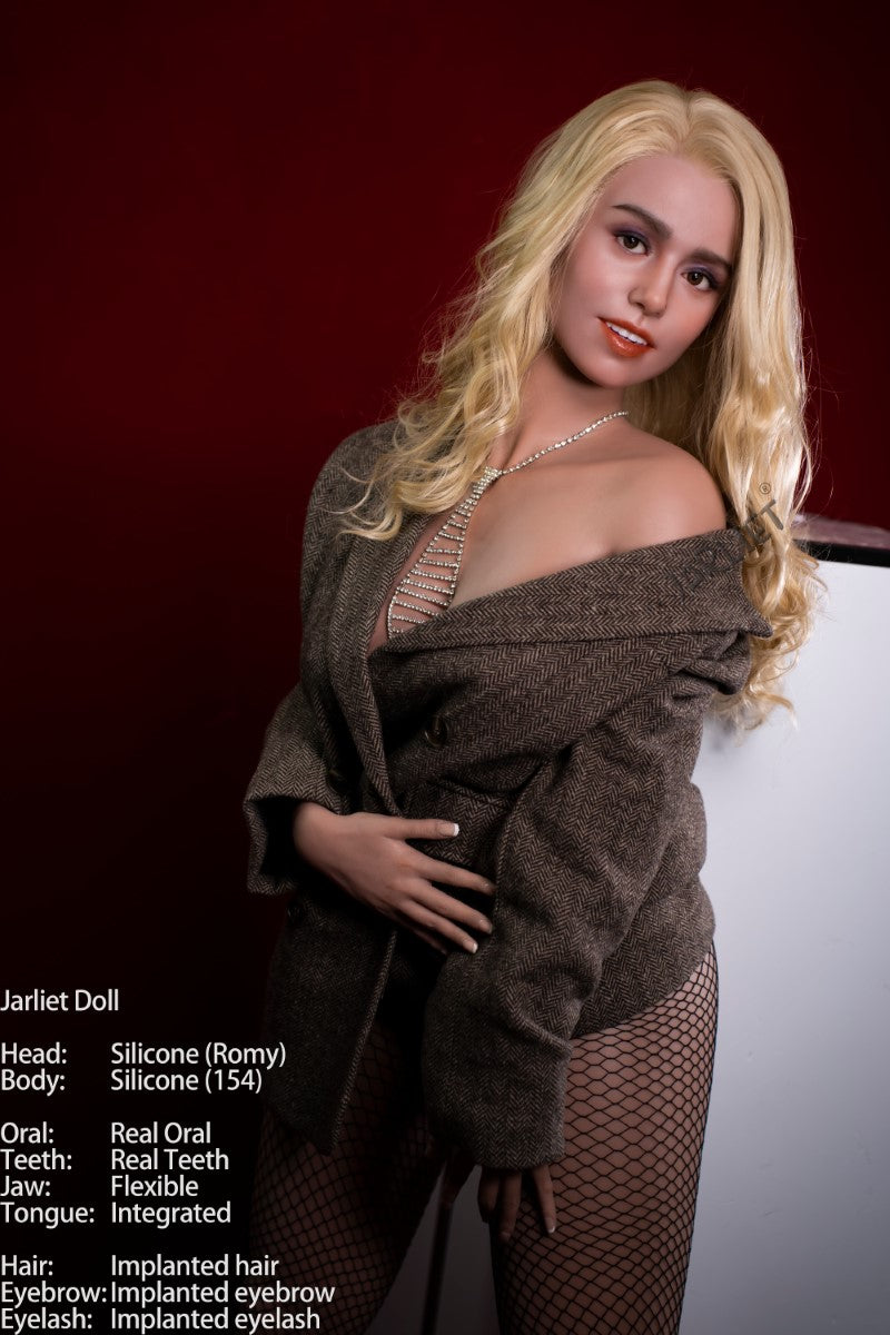 Romy seksnukk (Jarliet 154 cm C-Cup silikoon)