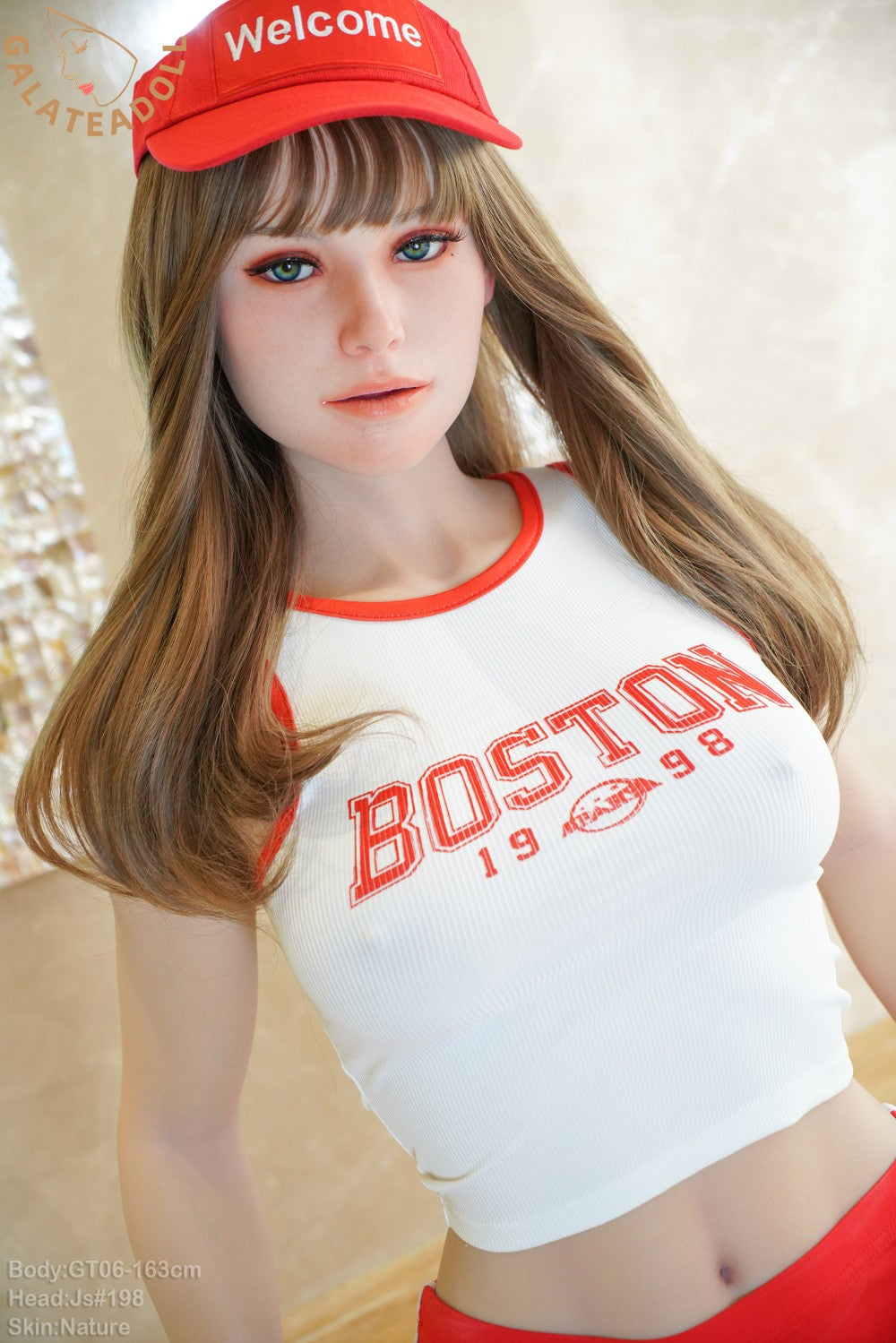 Samira seksnukk (Galatea Doll 163 cm D-Cup #198 silikoon)