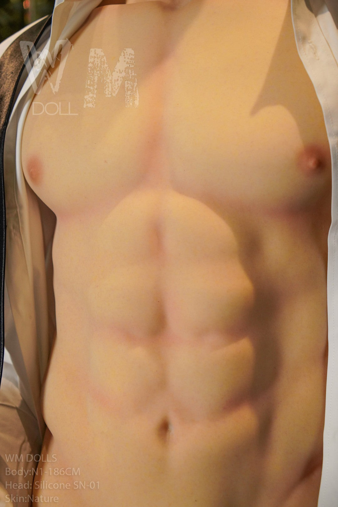 Kenji meessoost seksnukk (WM-Doll 186 cm #N1 silikoon)