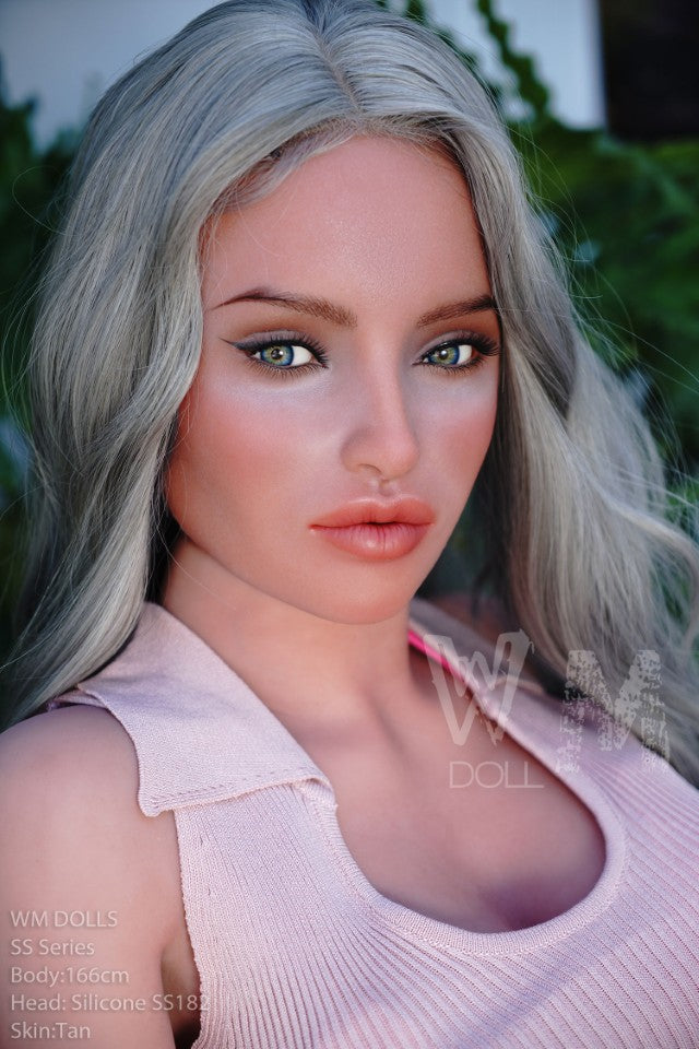 Edwina seksnukk (WM-Doll 166 cm C-Cup # SS182 TPE + silikoon)