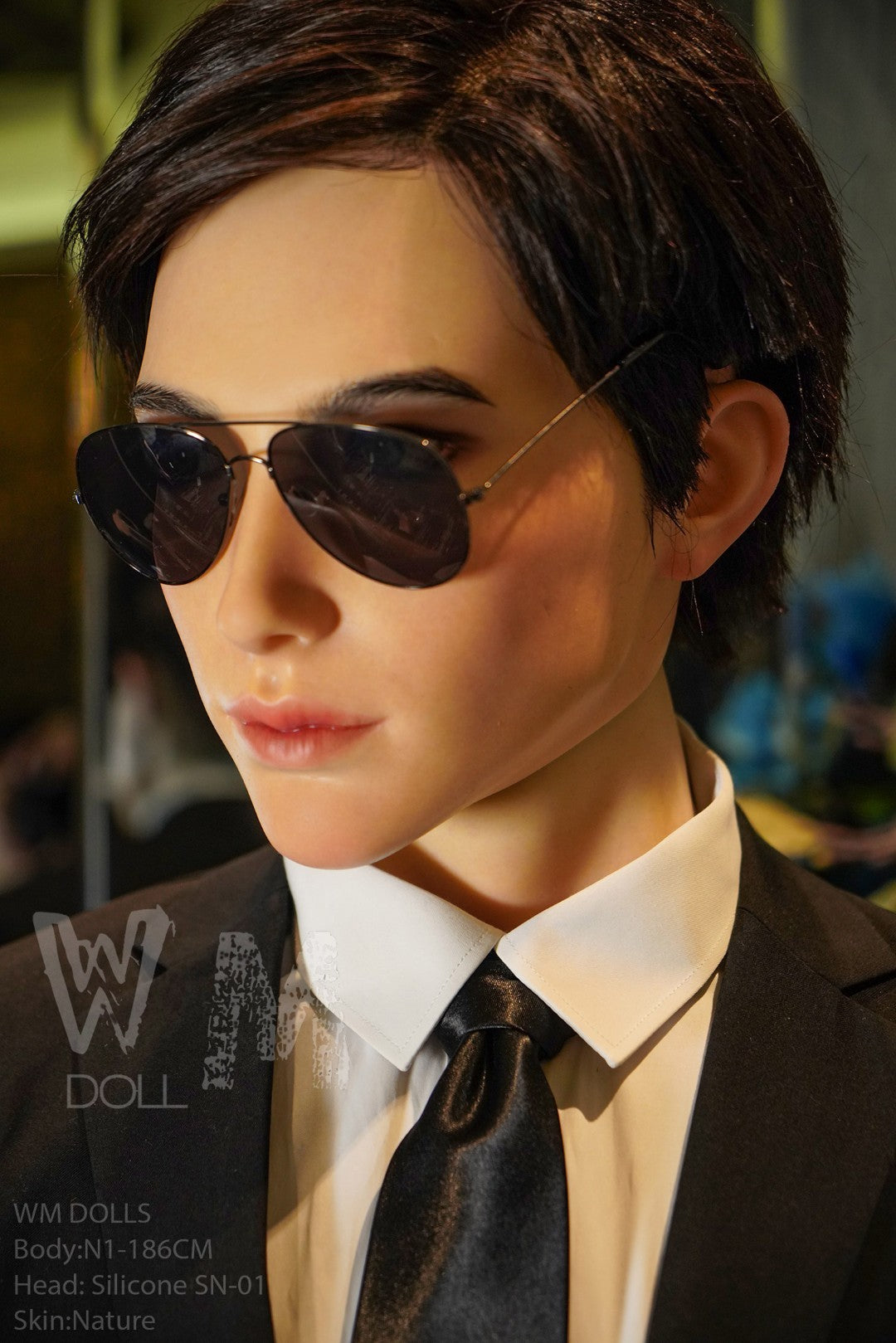Kenji meessoost seksnukk (WM-Doll 186 cm #N1 silikoon)
