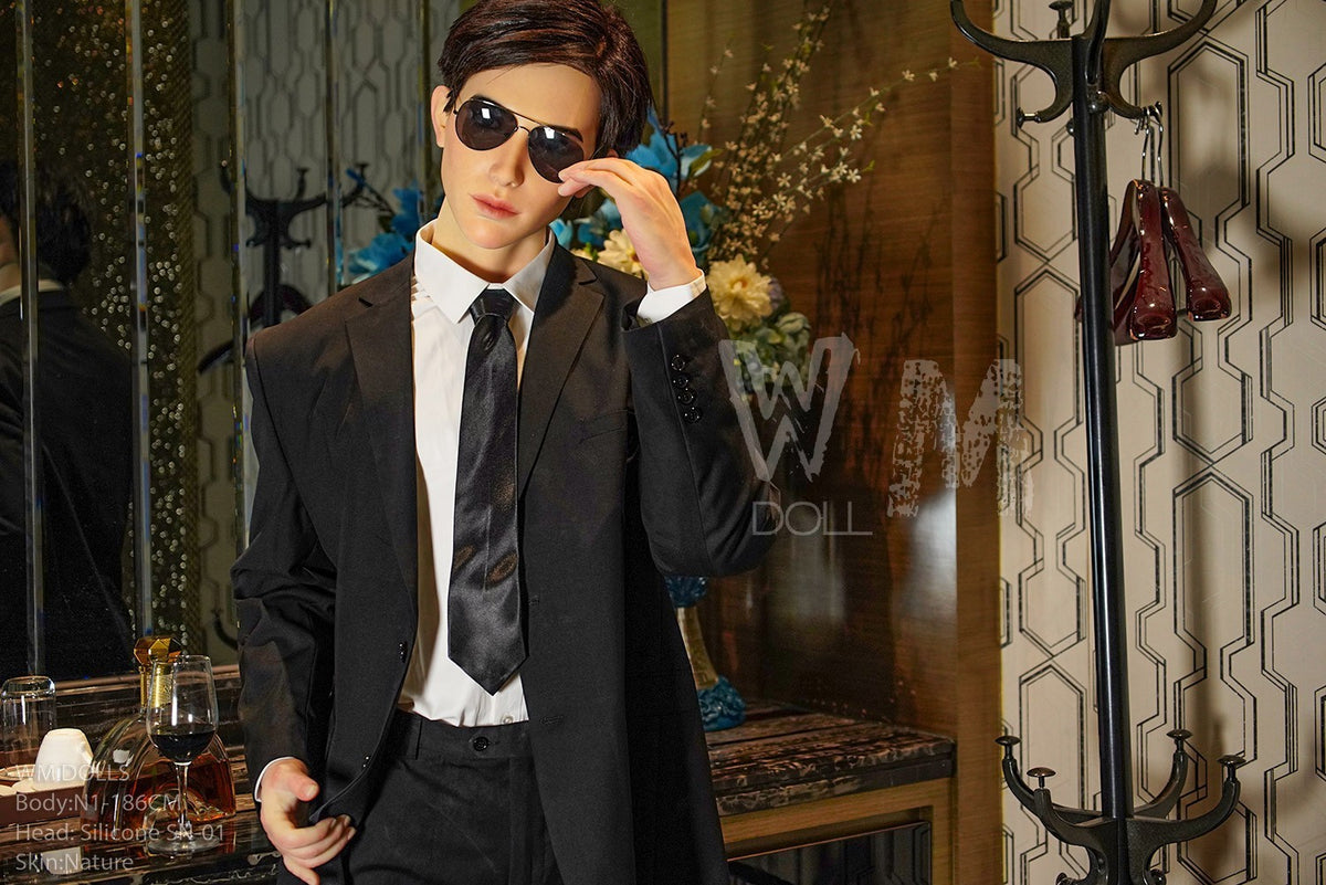 Kenji meessoost seksnukk (WM-Doll 186 cm #N1 silikoon)
