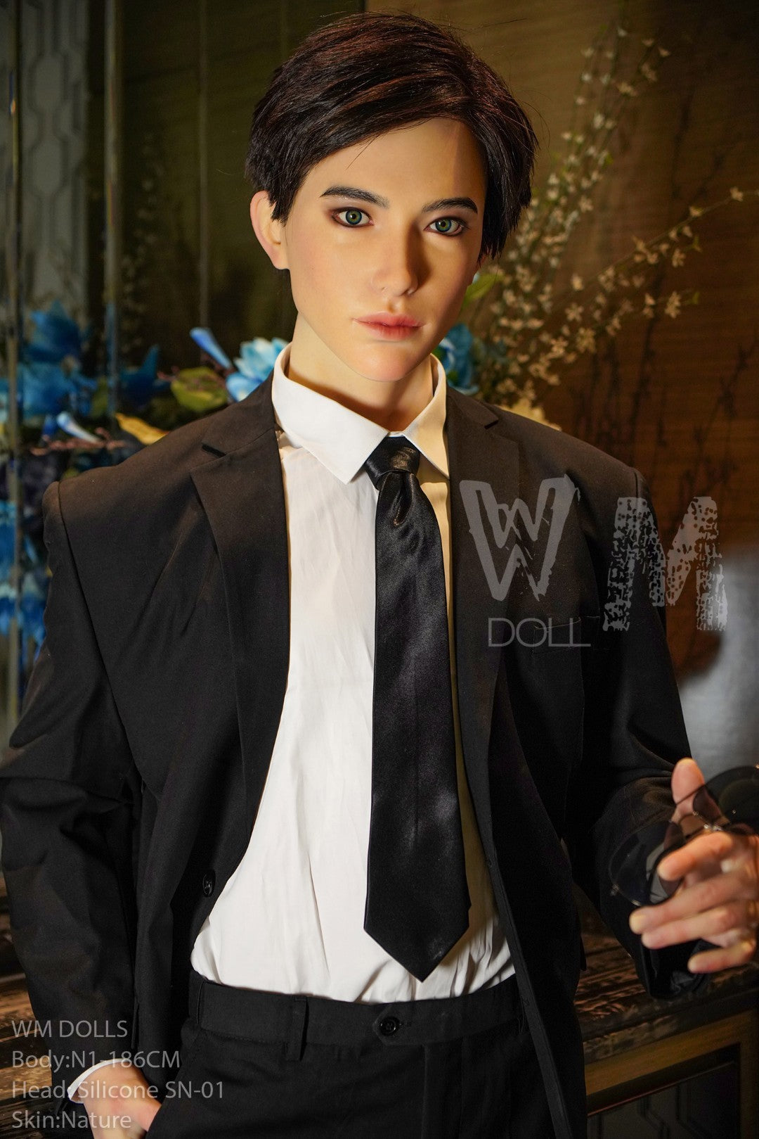 Kenji meessoost seksnukk (WM-Doll 186 cm #N1 silikoon)