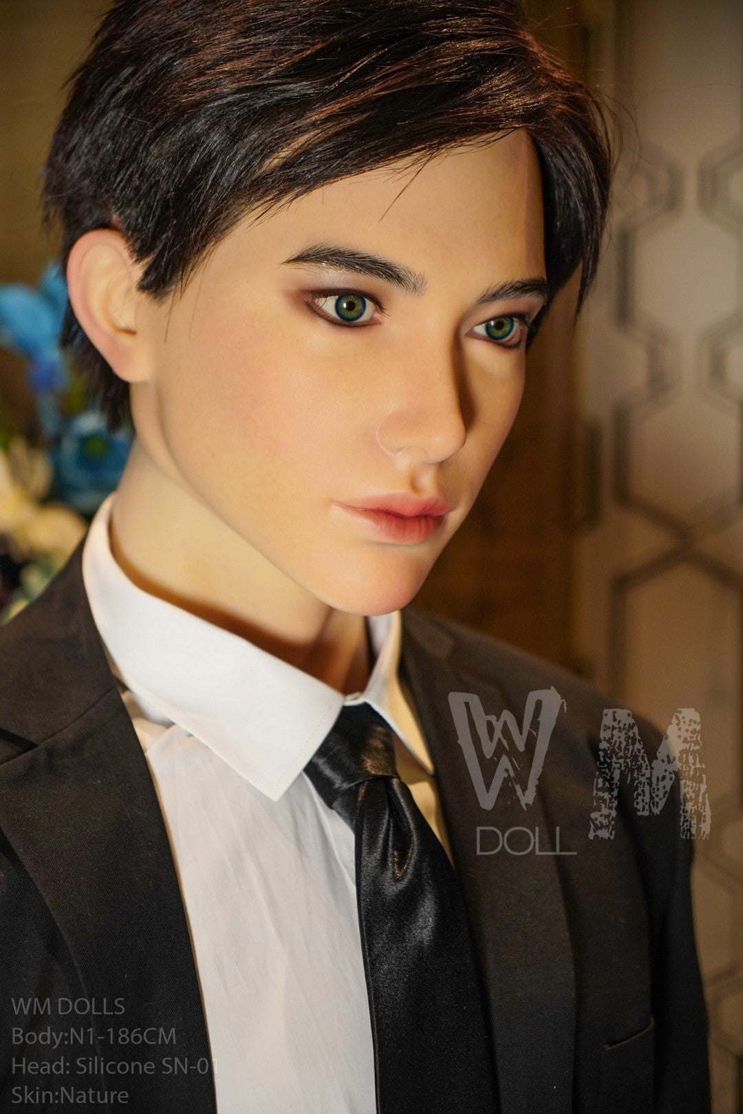 Kenji meessoost seksnukk (WM-Doll 186 cm #N1 silikoon)