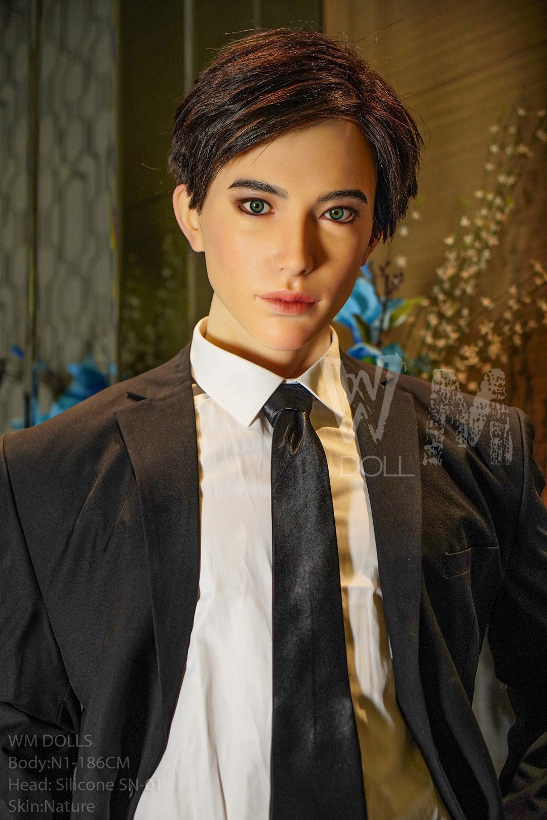 Kenji meessoost seksnukk (WM-Doll 186 cm #N1 silikoon)
