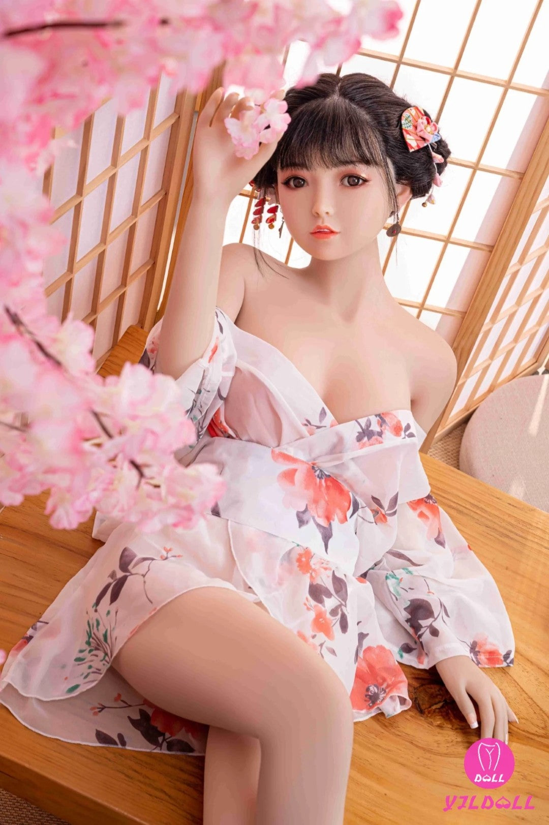 Irene seksnukk (YJL Doll 148 cm C-Cup #210 TPE + silikoon)