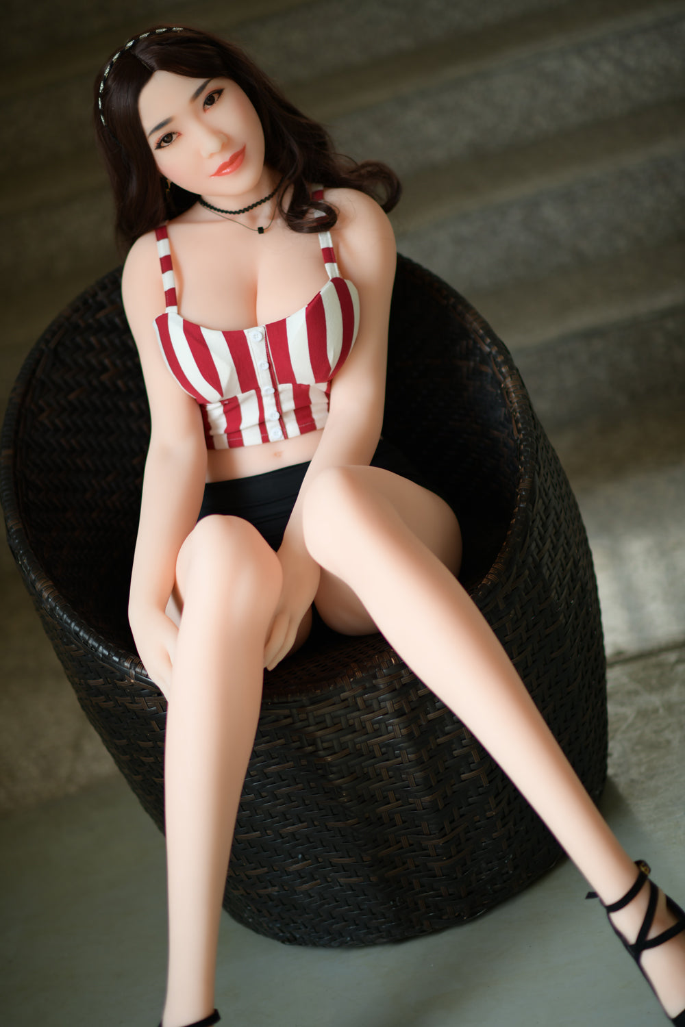 Amber seksnukk (HRDoll 165 cm D-Cup #38 TPE)