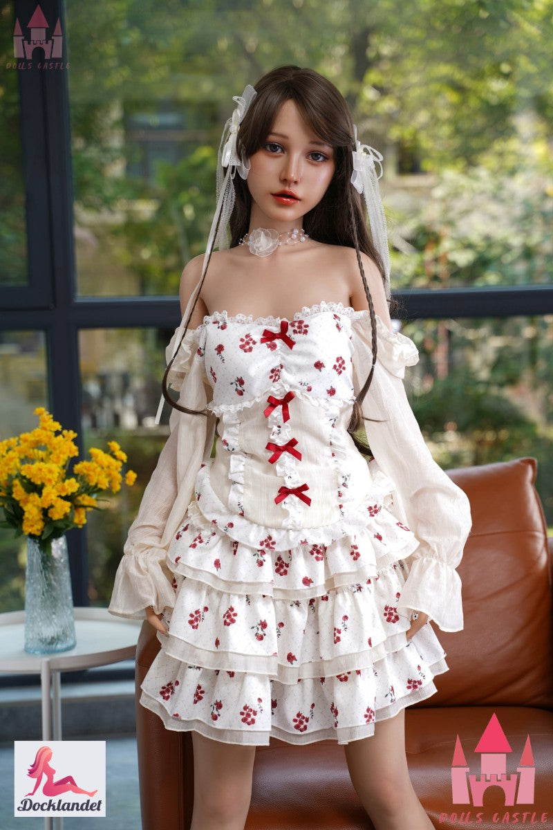 Janice seksnukk (Dolls Castle 158 cm B-Cup #S21 silikoon)