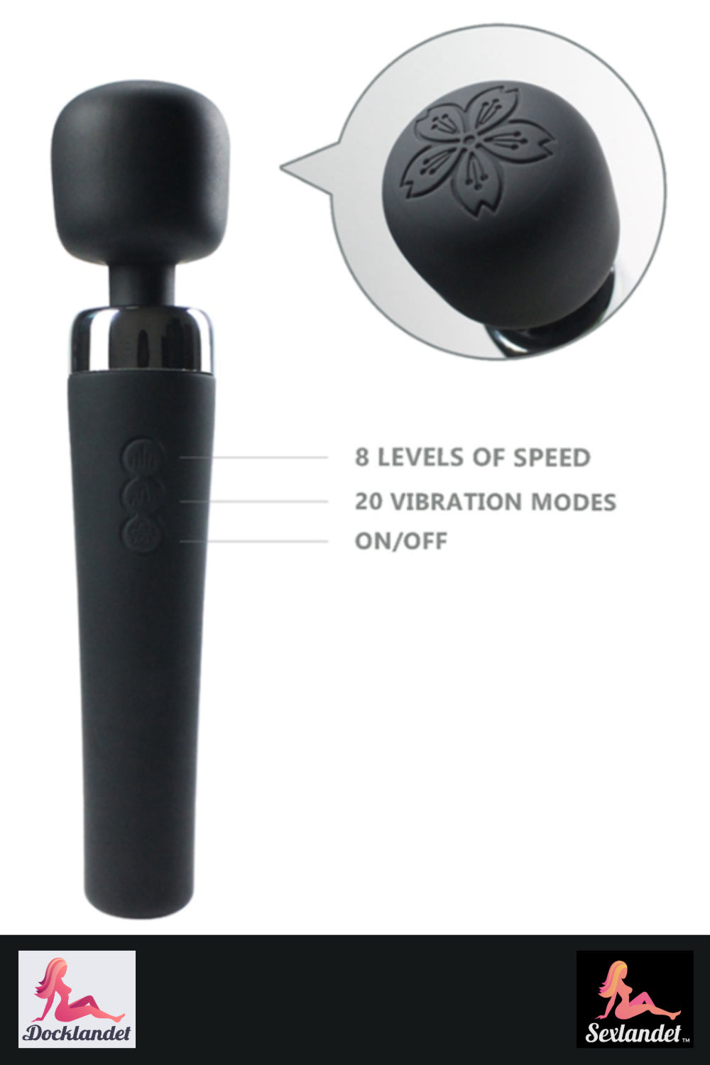 Kraftfull Vibrator i Populär design (Sexlandet)