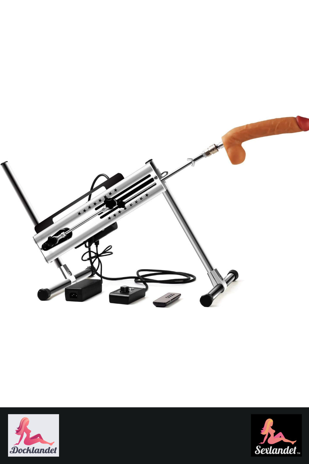 Professionell Sexmaskin med Justerbar Hastighet & Dubbelkontroll – 120W Motor