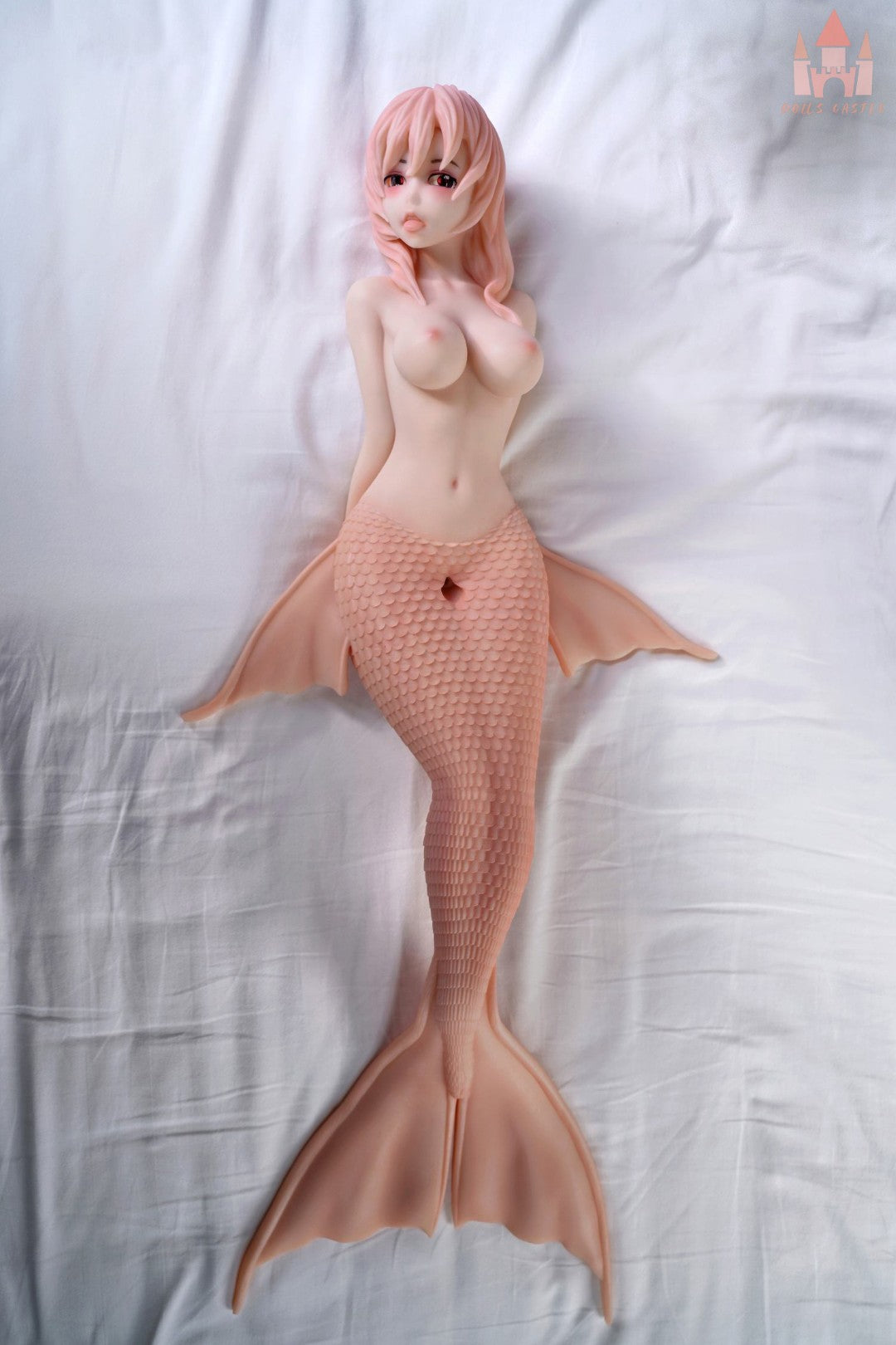 Mermaid Torso seksnukk (Dolls Castle 80cm #M23 silikoon)