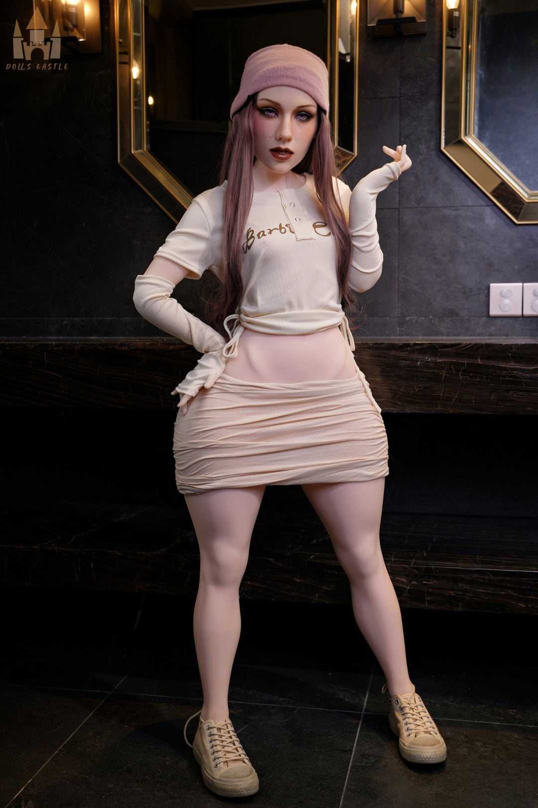 Jovelle Shemale seksnukk (Dolls Castle 148 cm B-Cup # S14 TPE + silikoon)