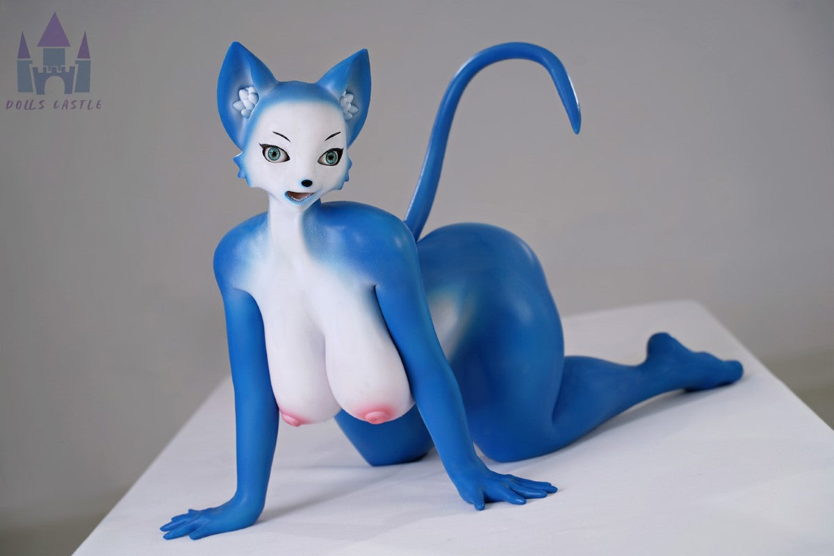 Fenrya seksnukk (Dolls Castle 60 cm G-Cup silikoon)