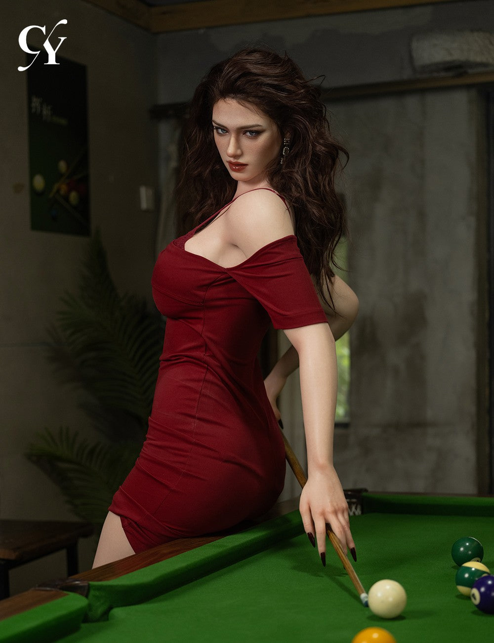 Elva Seksinukk (TOP CYDOLL 176cm E-tass TPE+silikooni)