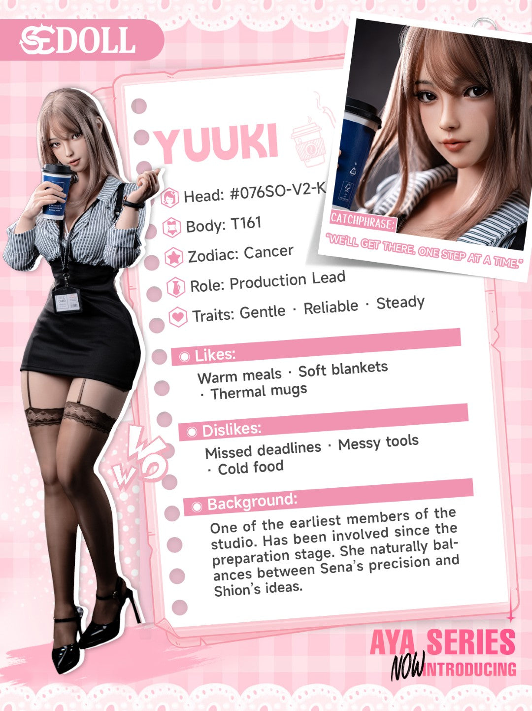 Yuuki.K seksinukk (SEDoll 161 cm C-Cup #076SO RST silikoon)