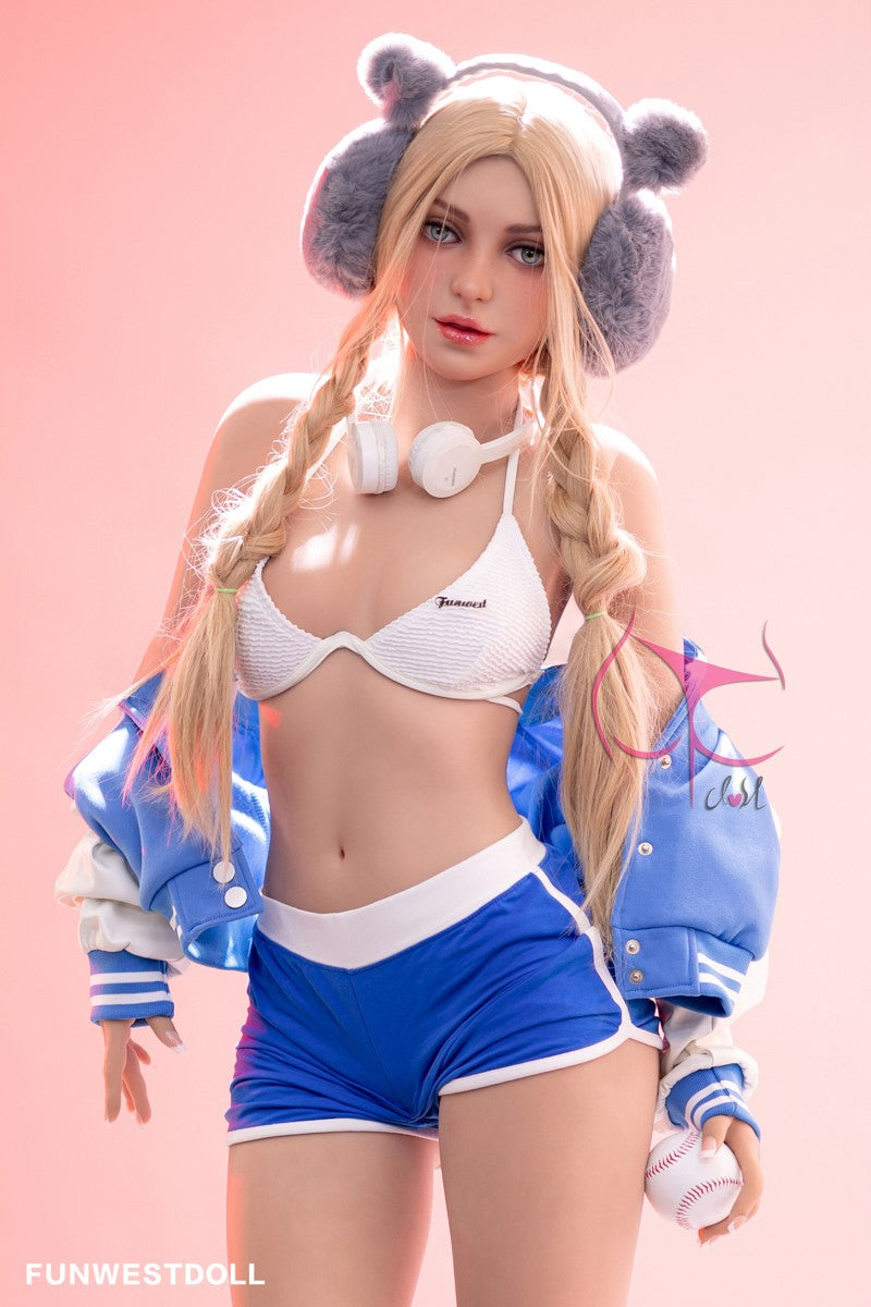 Eudora seksnukk (FunWest Doll 159 cm A-Cup #031 TPE)