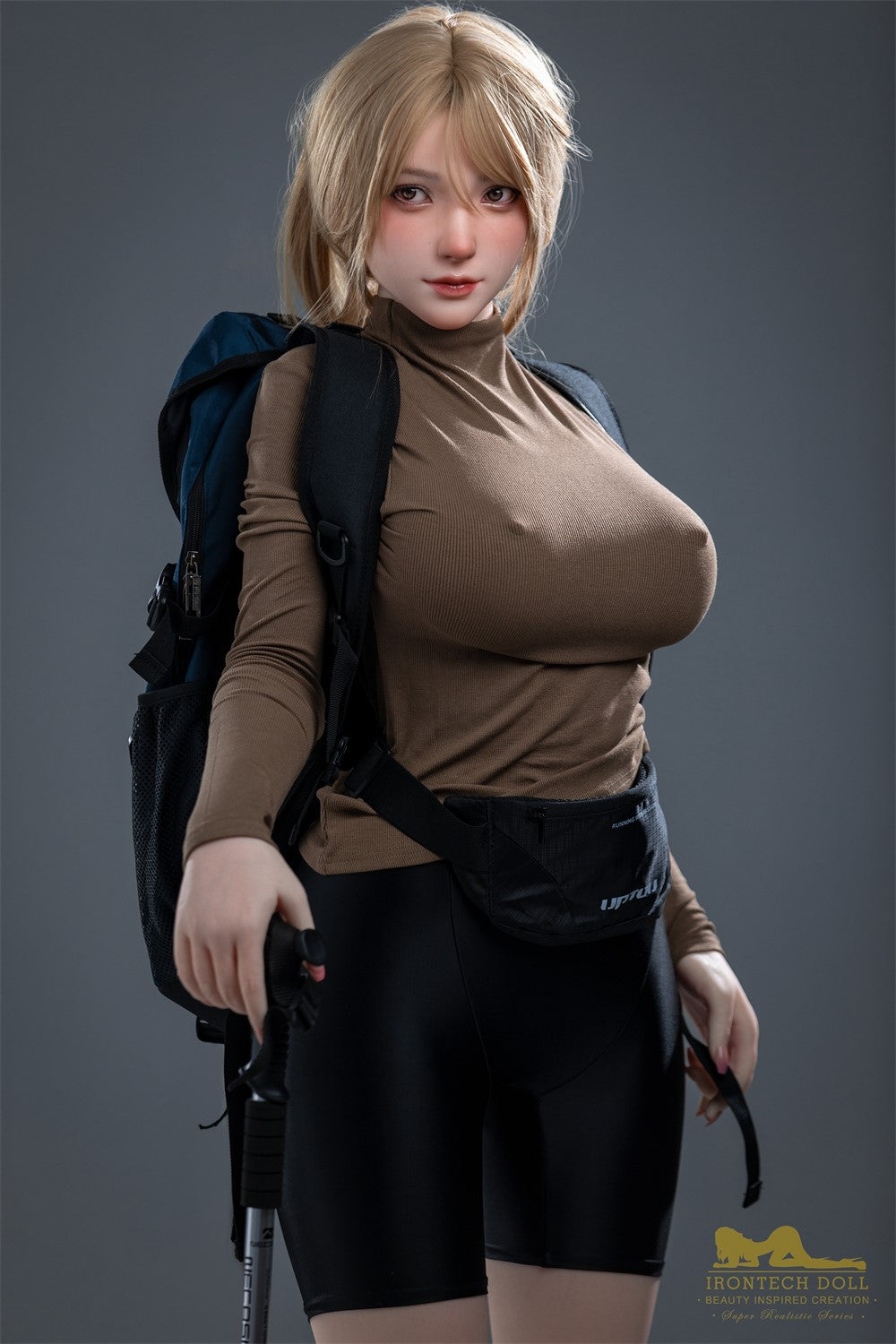 Kitty seksnukk (Irontech Doll 165 cm F-Cup S32 silikoon)