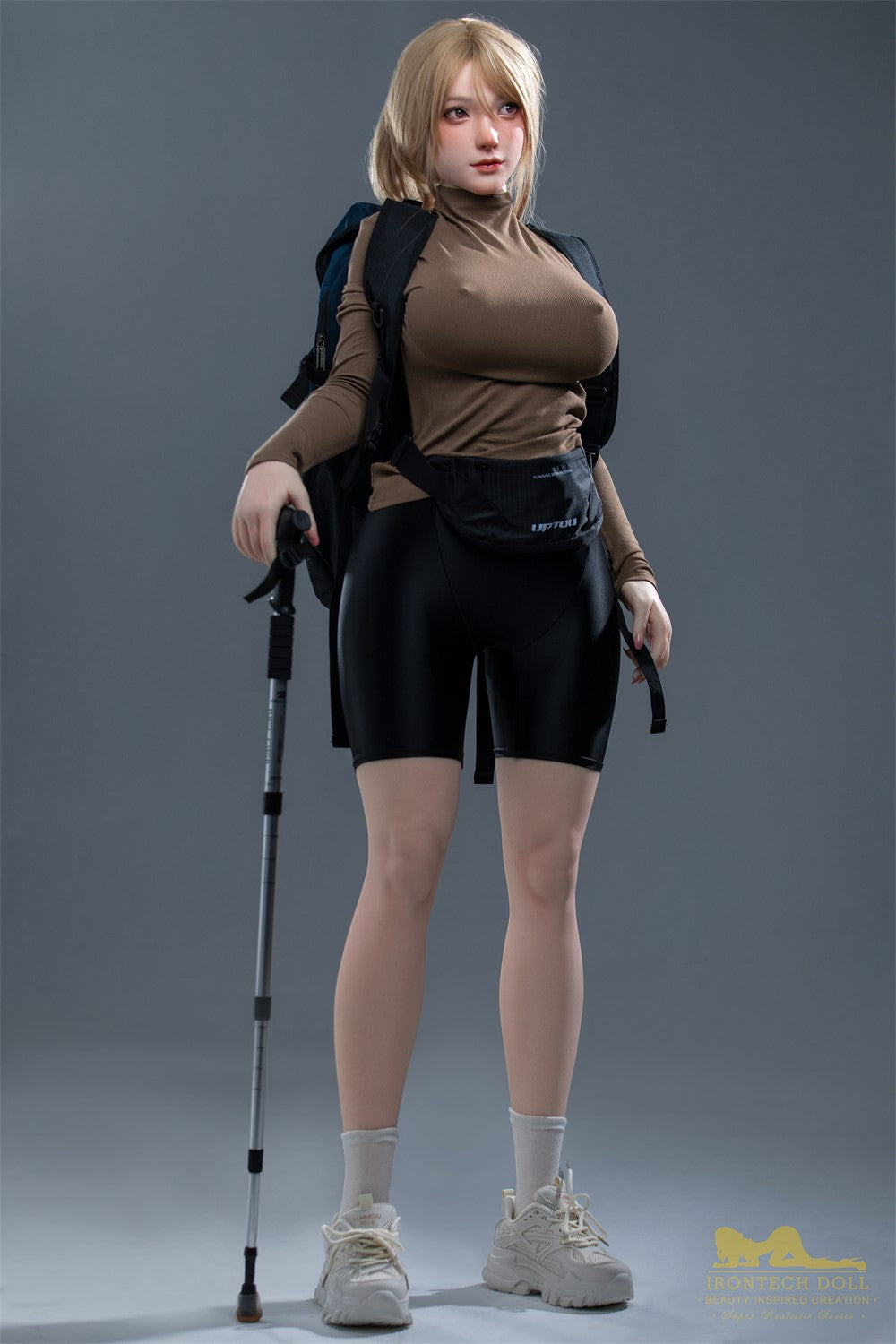 Kitty seksnukk (Irontech Doll 165 cm F-Cup S32 silikoon)