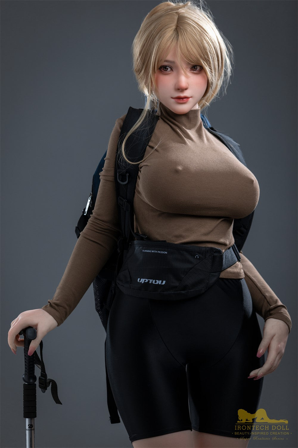 Kitty seksnukk (Irontech Doll 165 cm F-Cup S32 silikoon)