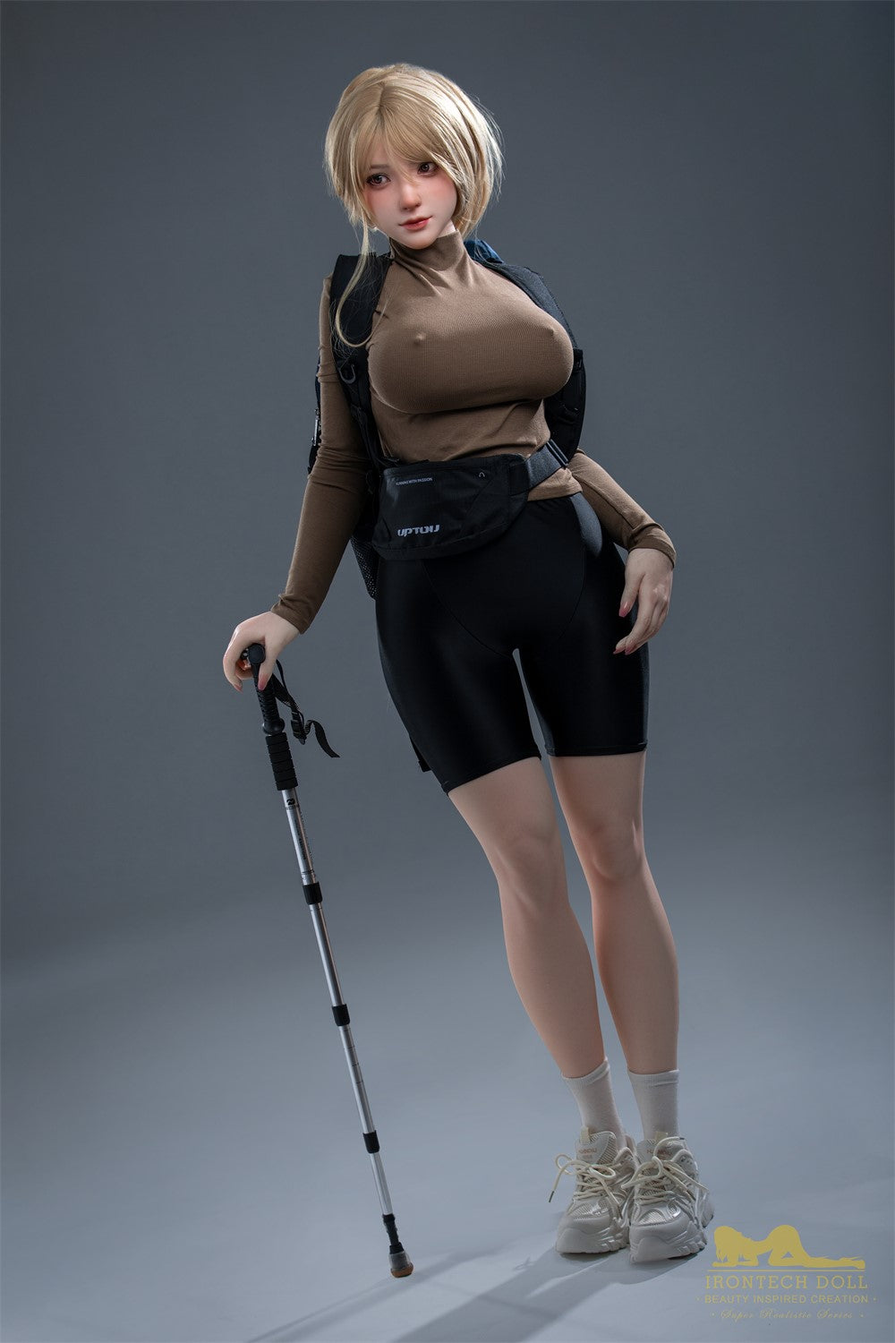 Kitty seksnukk (Irontech Doll 165 cm F-Cup S32 silikoon)