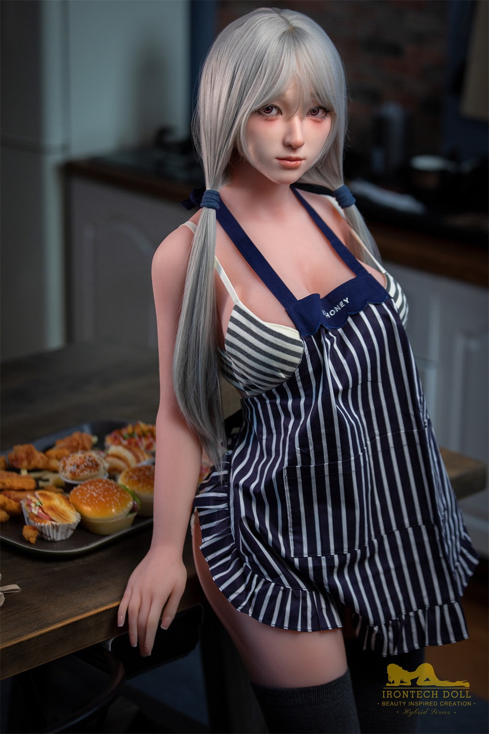 Anzu seksnukk (Irontech Doll 154 cm F-Cup S24 TPE + silikoon)
