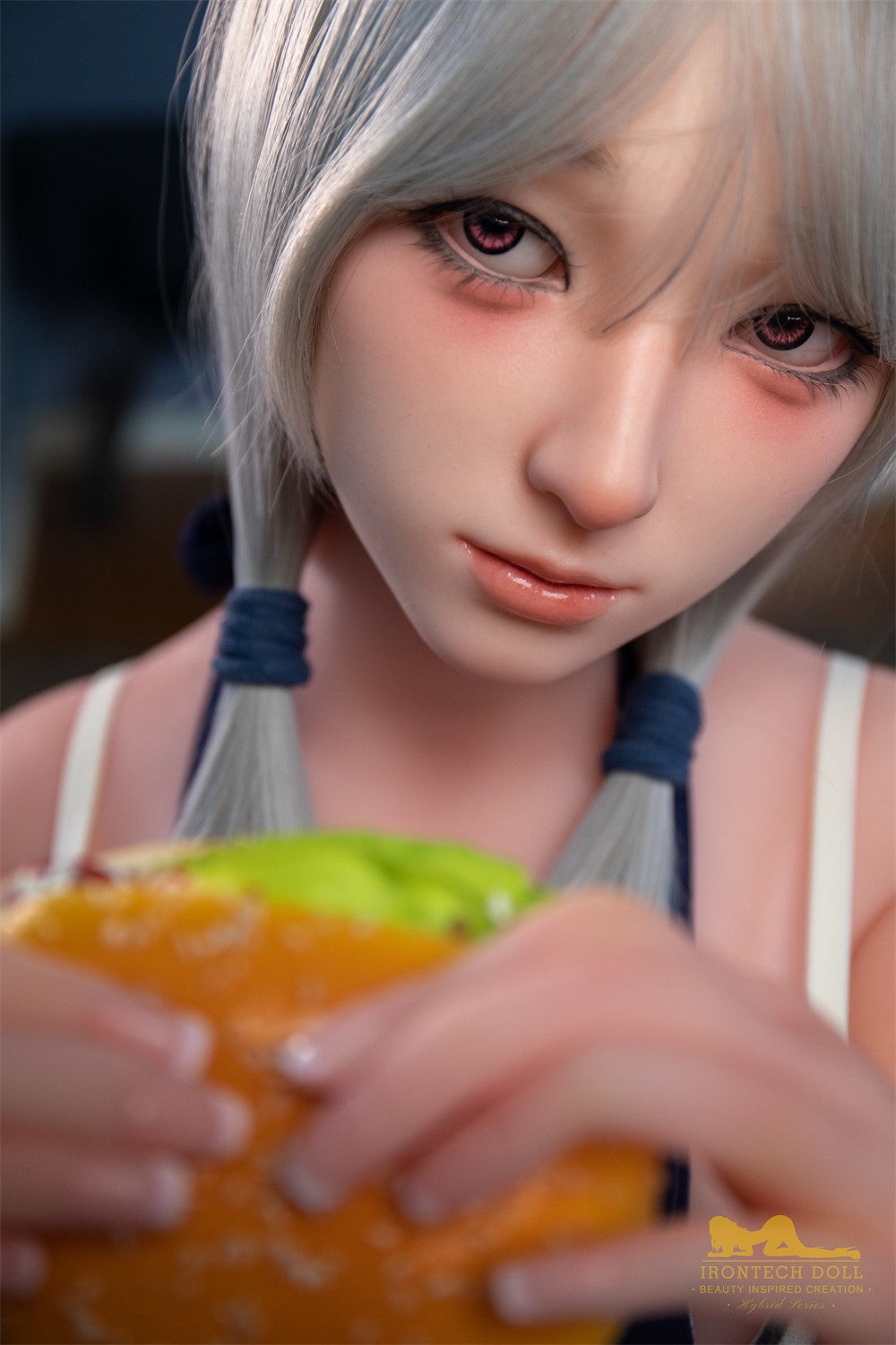 Anzu seksnukk (Irontech Doll 154 cm F-Cup S24 TPE + silikoon)