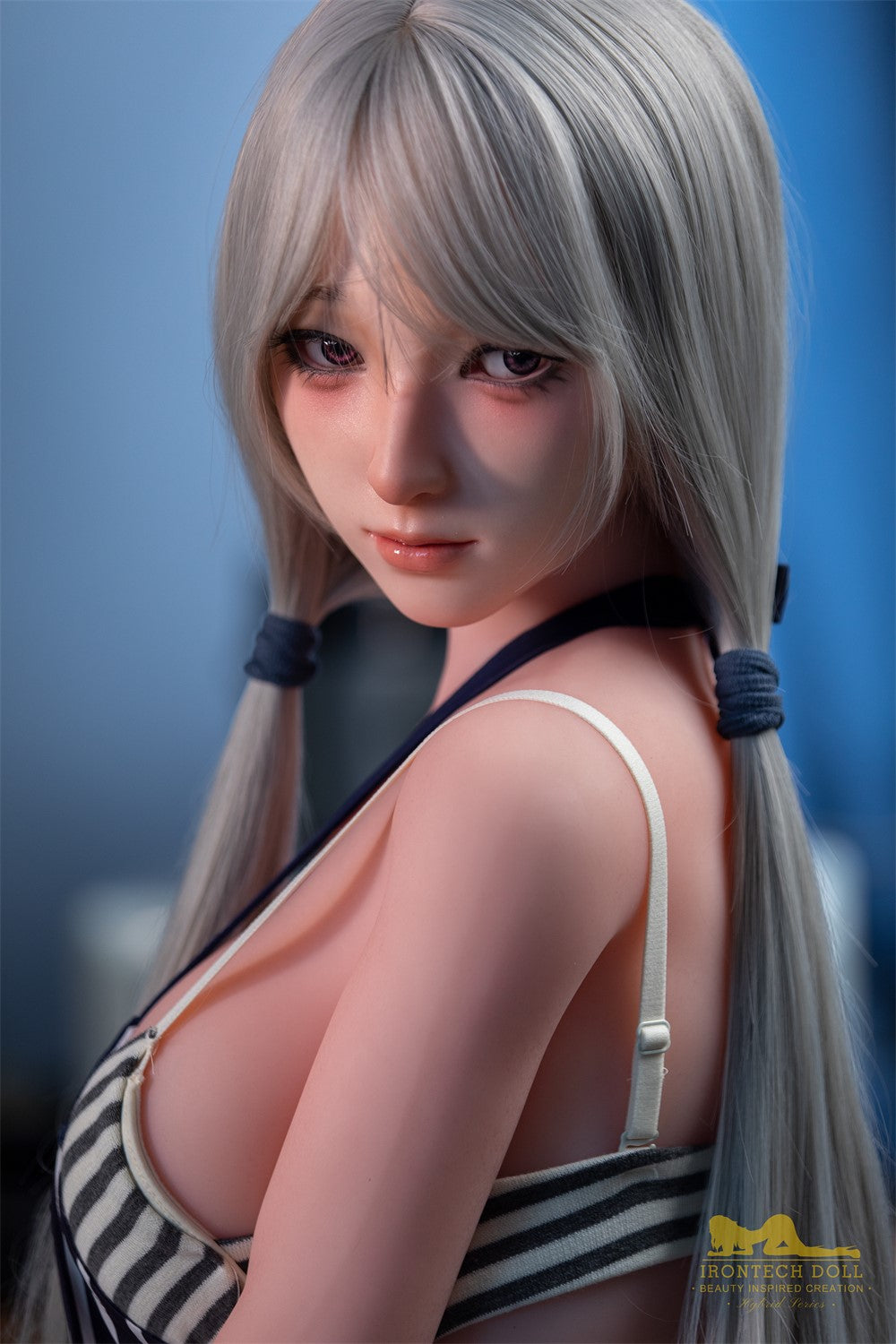 Anzu seksnukk (Irontech Doll 154 cm F-Cup S24 TPE + silikoon)