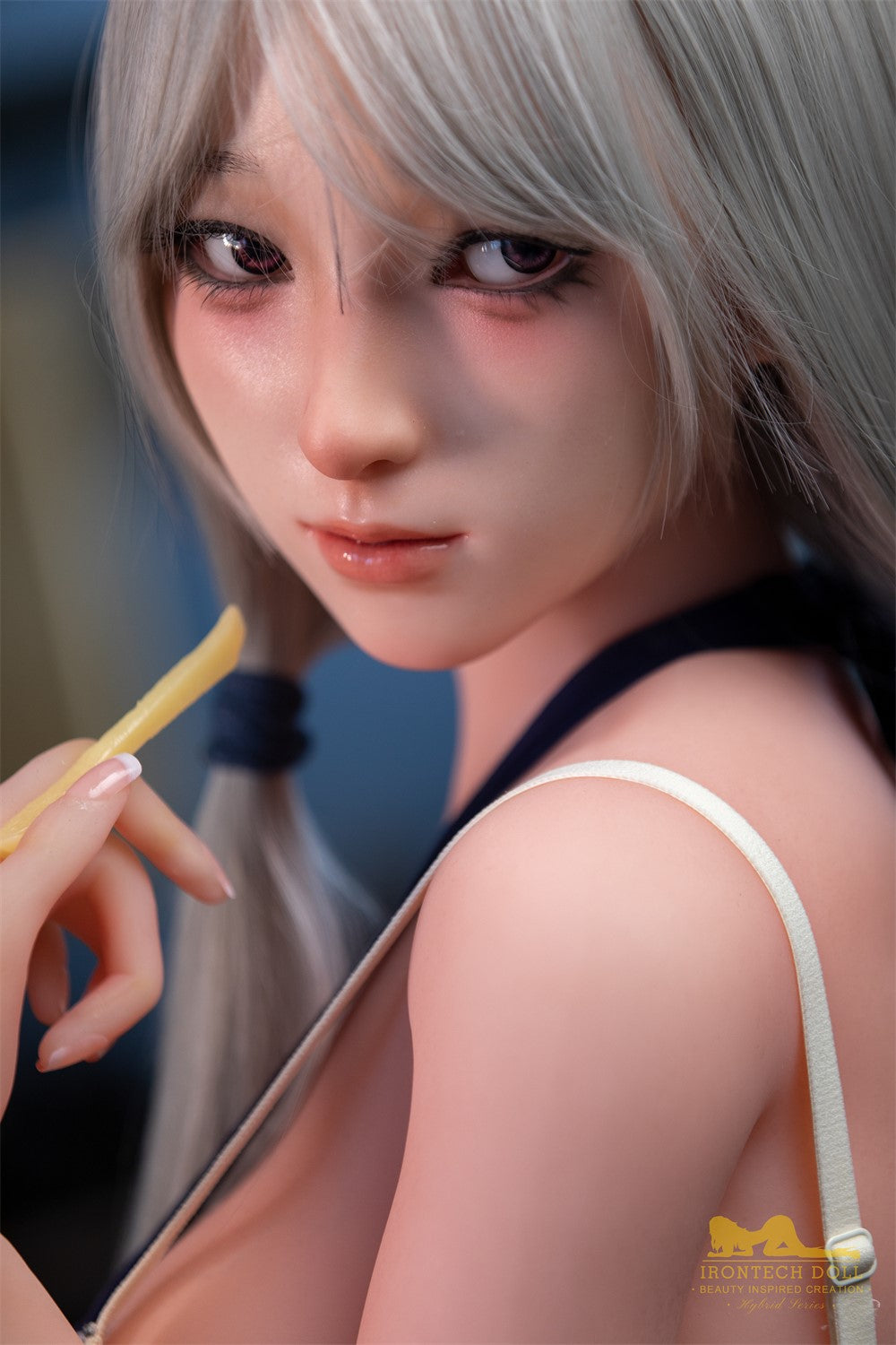 Anzu seksnukk (Irontech Doll 154 cm F-Cup S24 TPE + silikoon)