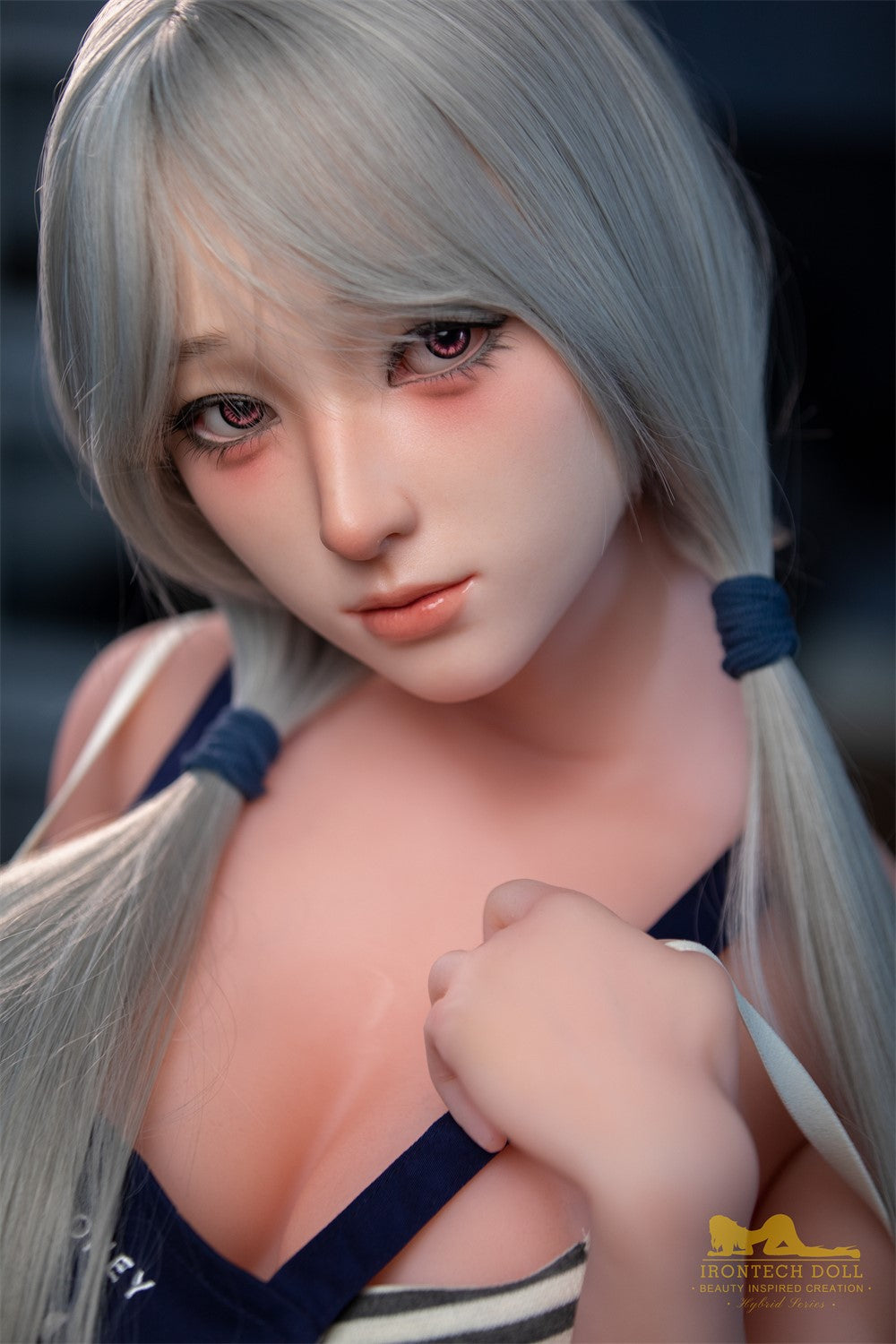 Anzu seksnukk (Irontech Doll 154 cm F-Cup S24 TPE + silikoon)