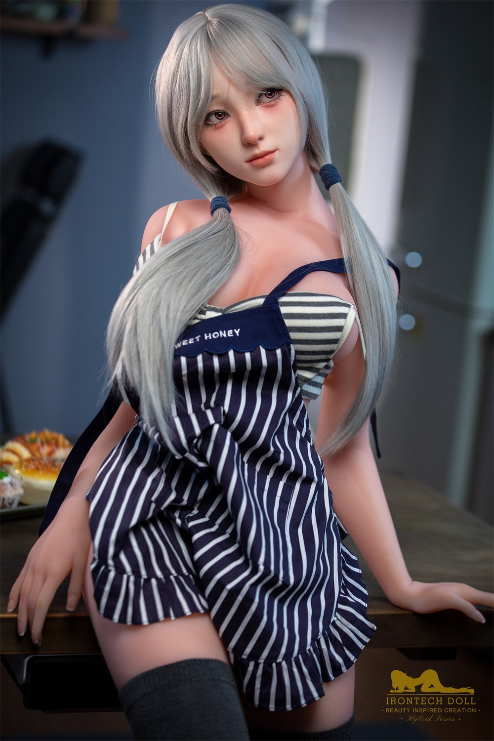 Anzu seksnukk (Irontech Doll 154 cm F-Cup S24 TPE + silikoon)