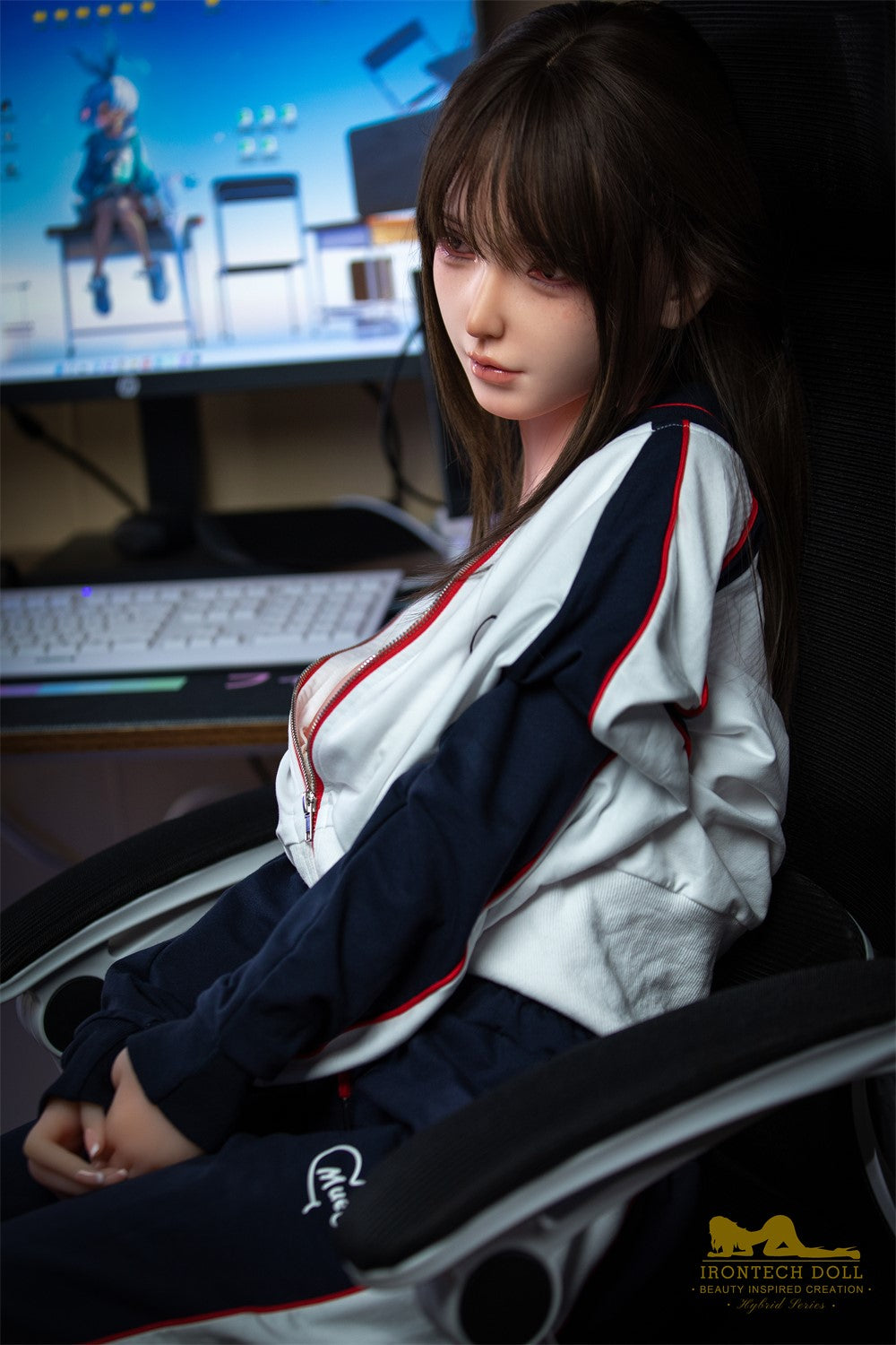 Yu seksnukk (Irontech Doll 154 cm F-Cup S16 TPE + silikoon)
