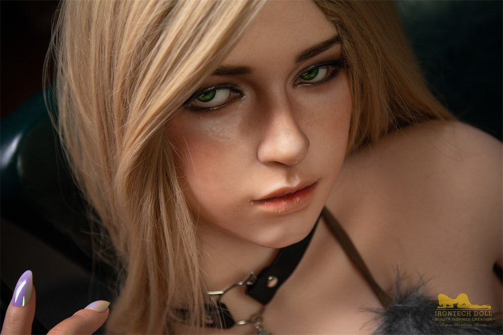 Flora seksnukk (Irontech Doll 163 cm B-Cup S38 silikoon)