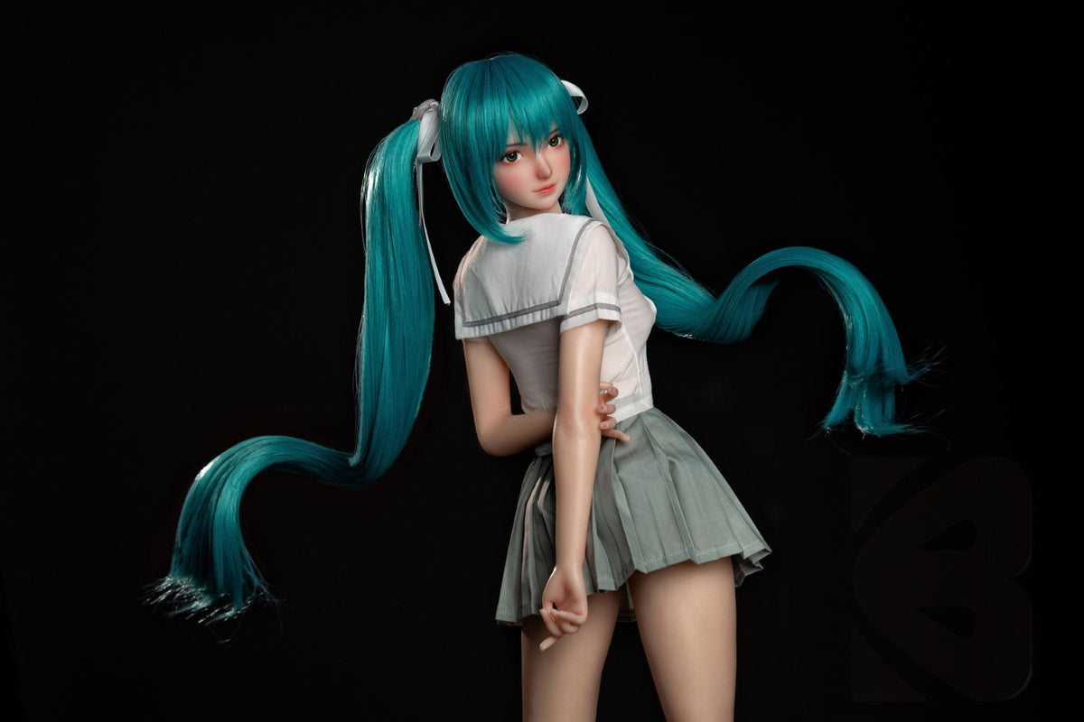 Miku seksnukk (BC-Doll 61 cm C-Cup F01A silikoon)