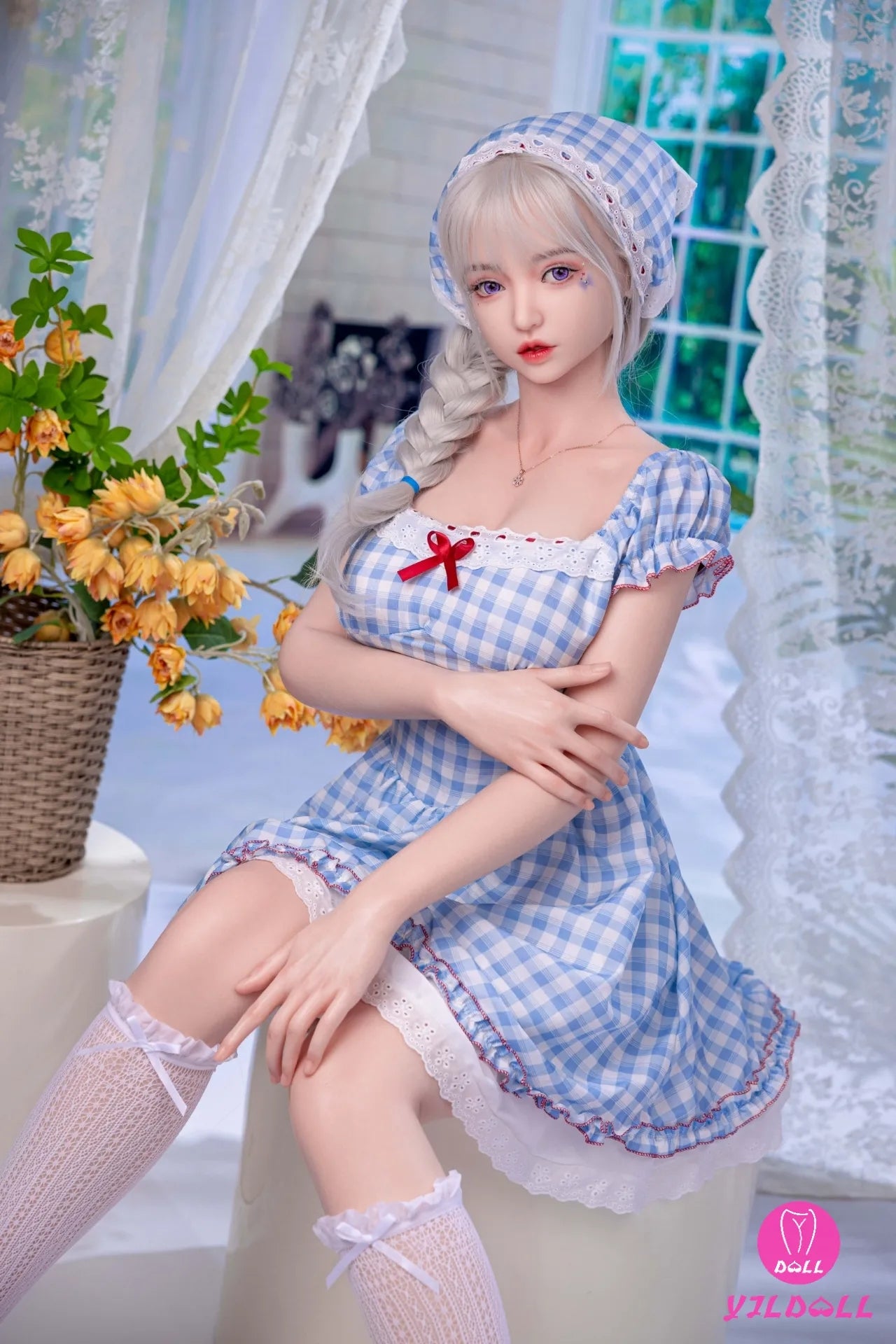 Lv Ling seksnukk (YJL Doll 168cm E-Cup #457 silikoon)
