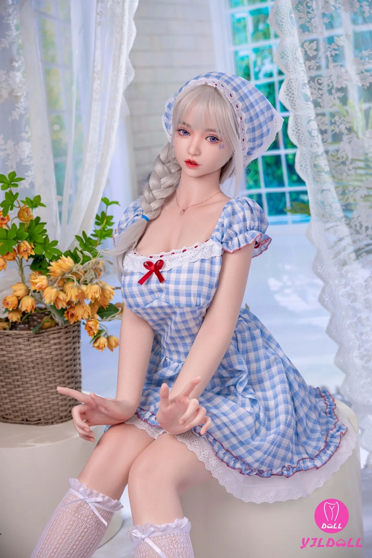 Lv Ling seksnukk (YJL Doll 168cm E-Cup #457 silikoon)