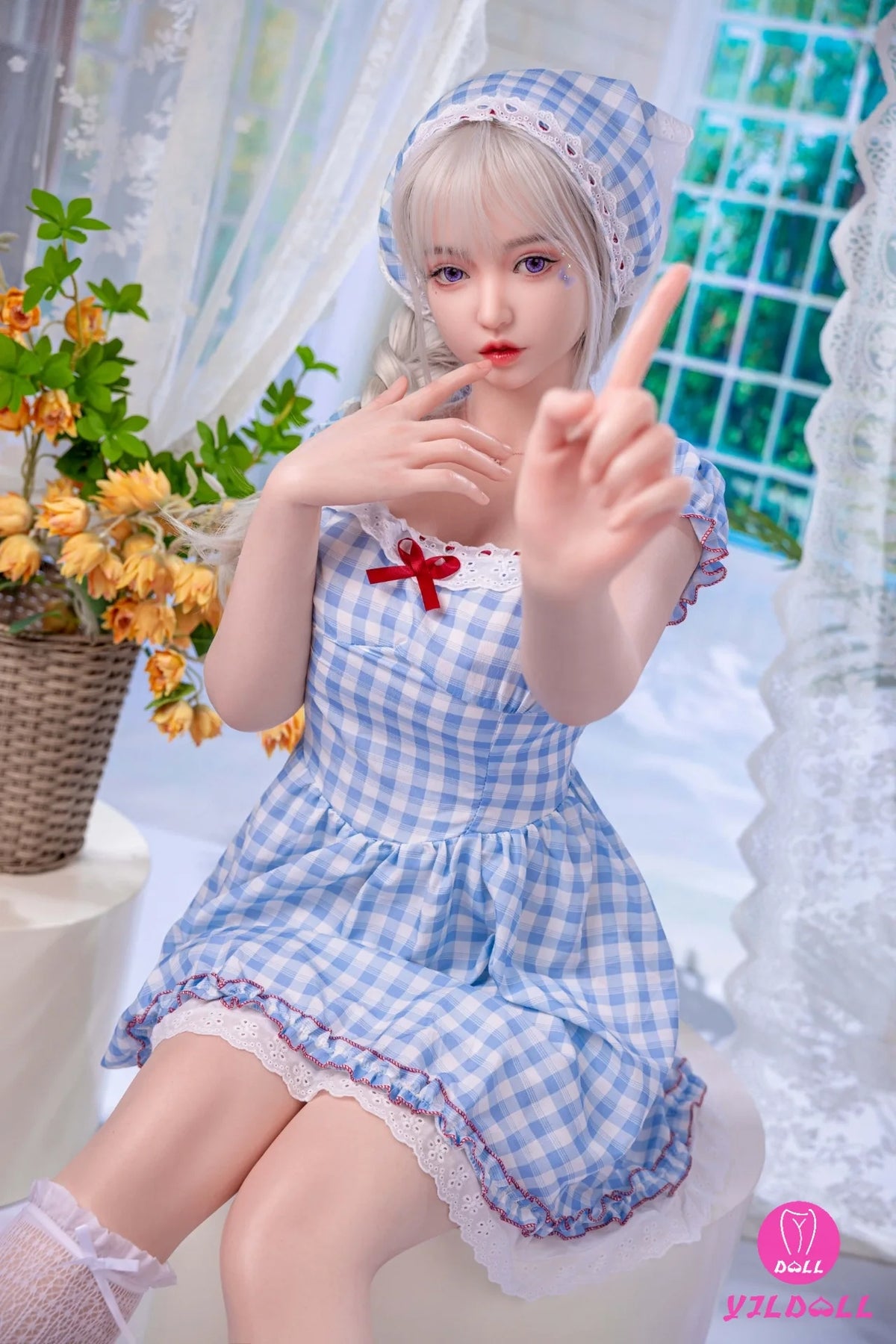 Lv Ling seksnukk (YJL Doll 168cm E-Cup #457 silikoon)
