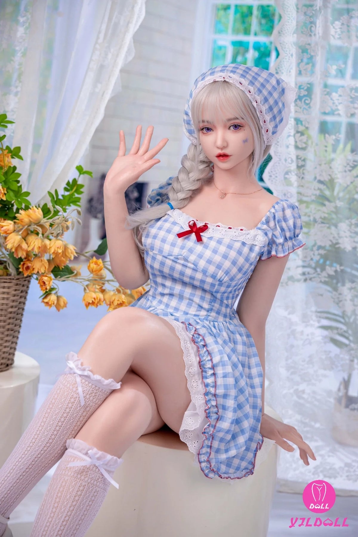 Lv Ling seksnukk (YJL Doll 168cm E-Cup #457 silikoon)
